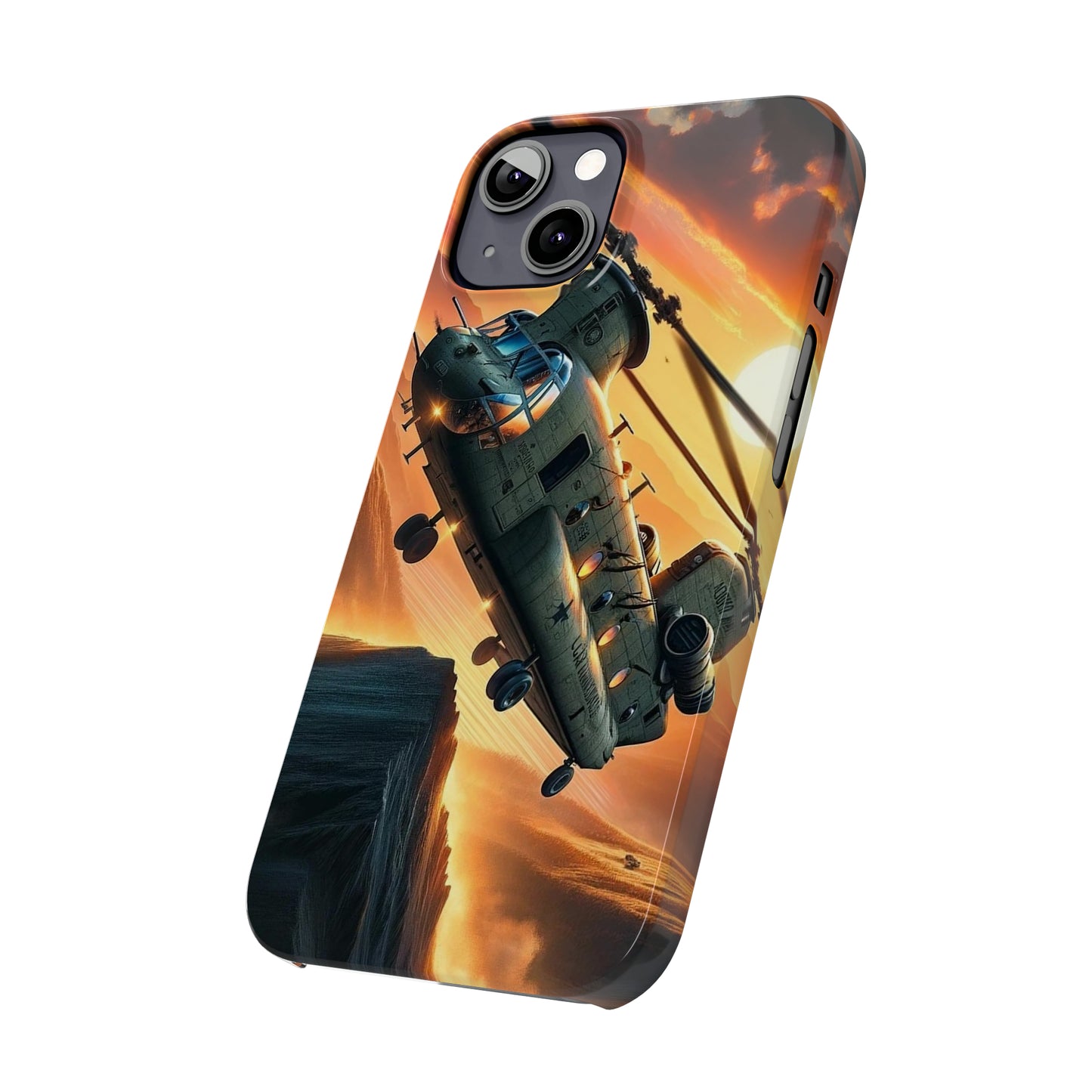 Sunset Soar Slim Phone Case