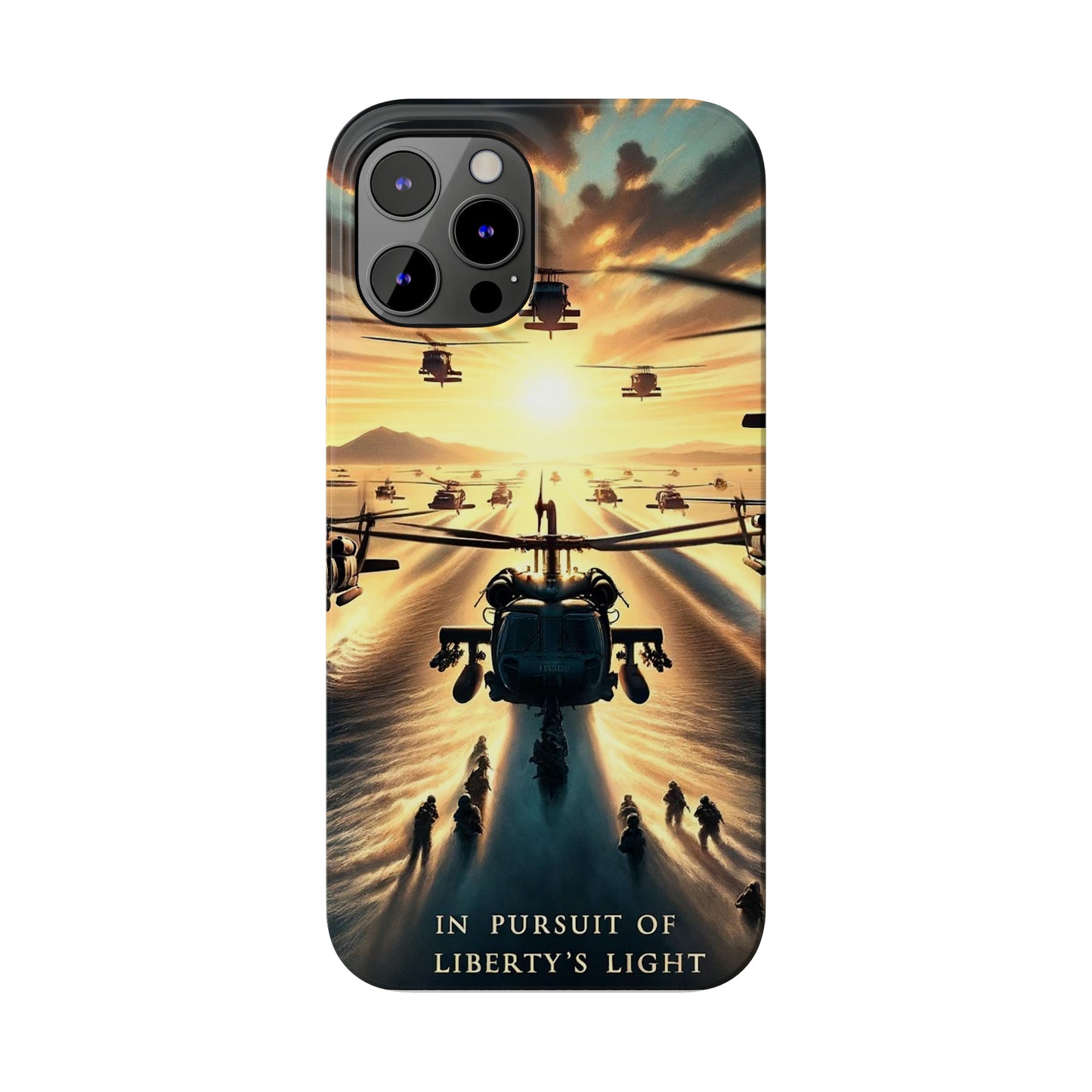 In Pursuit of Liberty's Light - Slim Phone Cases