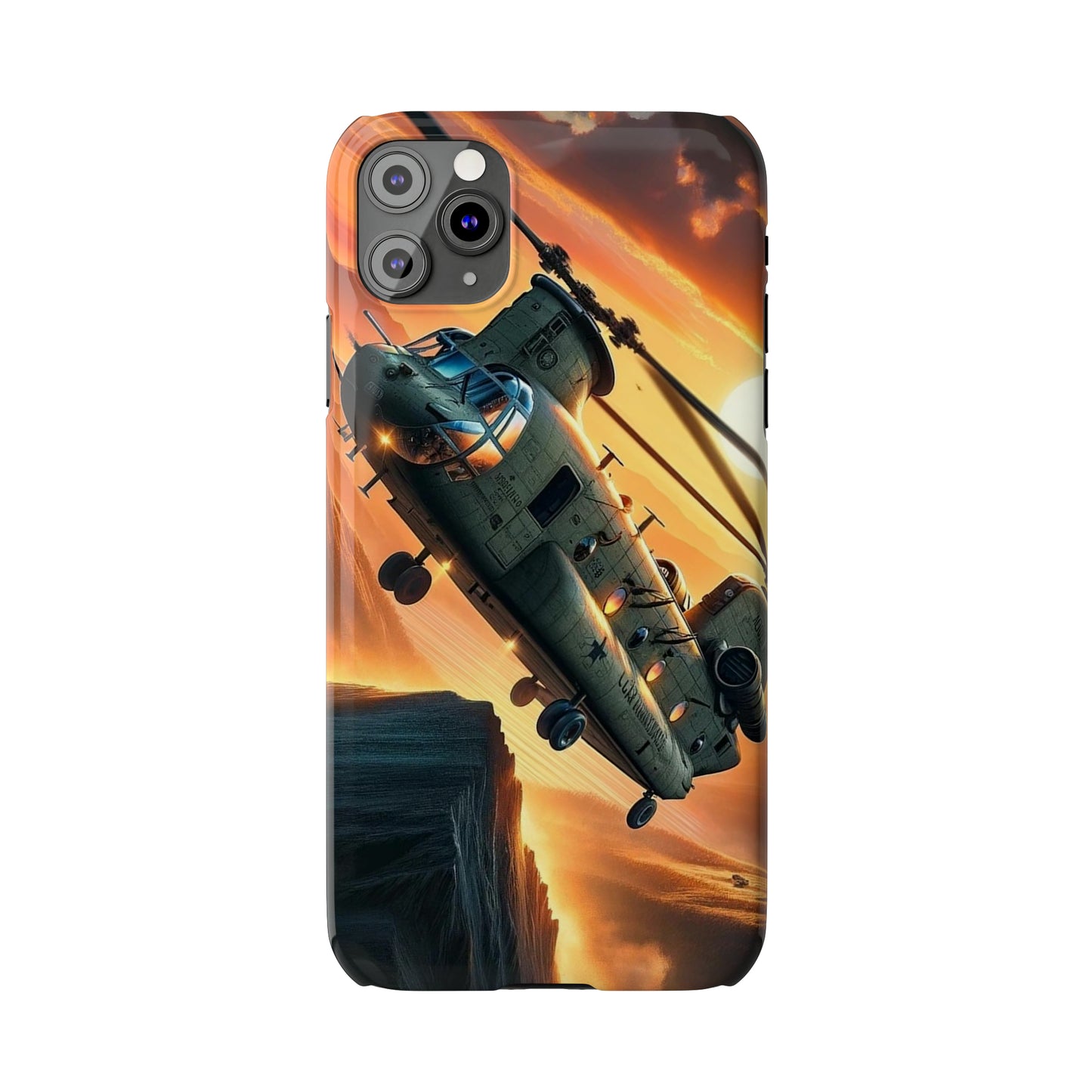 Sunset Soar Slim Phone Case