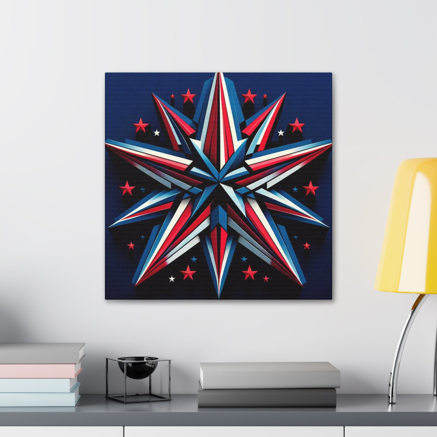 Patriotic Prism-Canvas Gallery Wraps