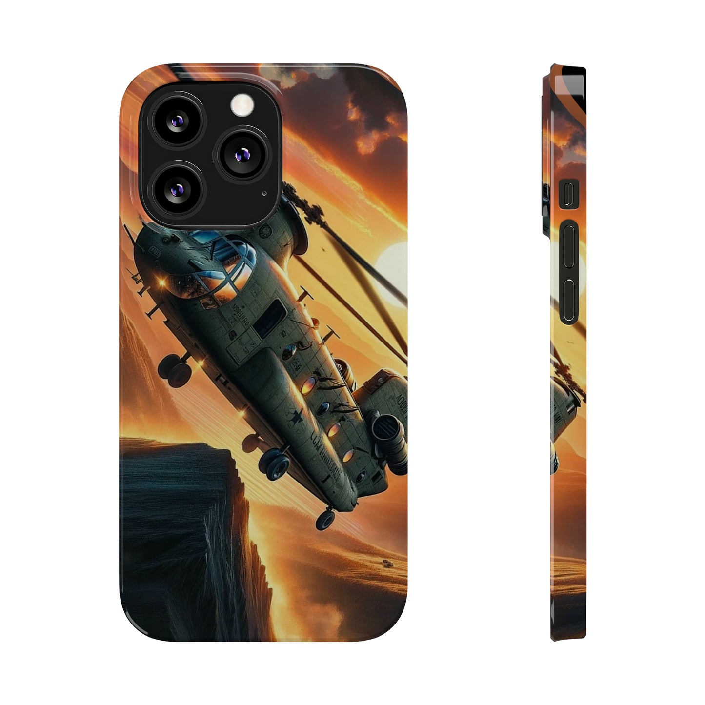 Sunset Soar Slim Phone Case