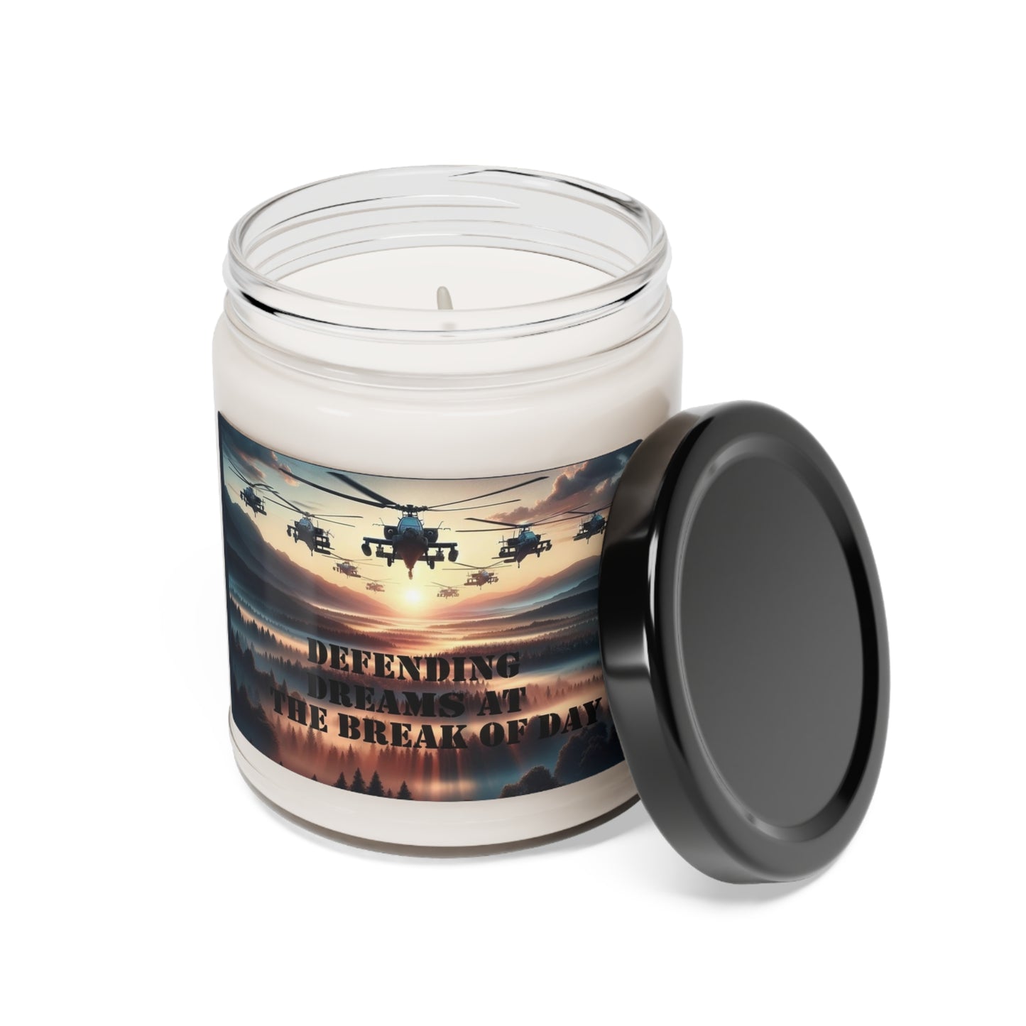 Defending Dreams at the Break of Day-Scented Soy Candle, 9oz