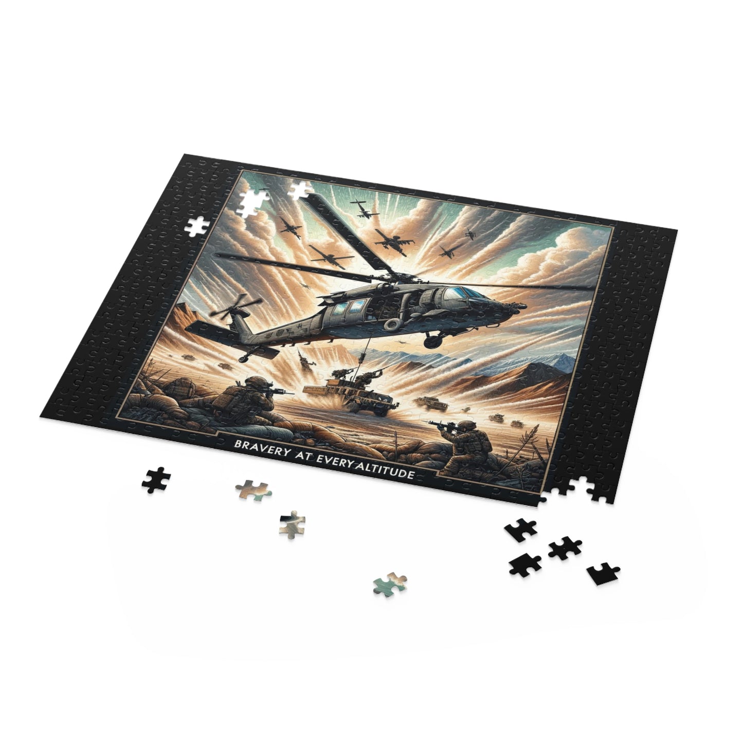 Bravery At Every Altitude-500-Piece Puzzle!