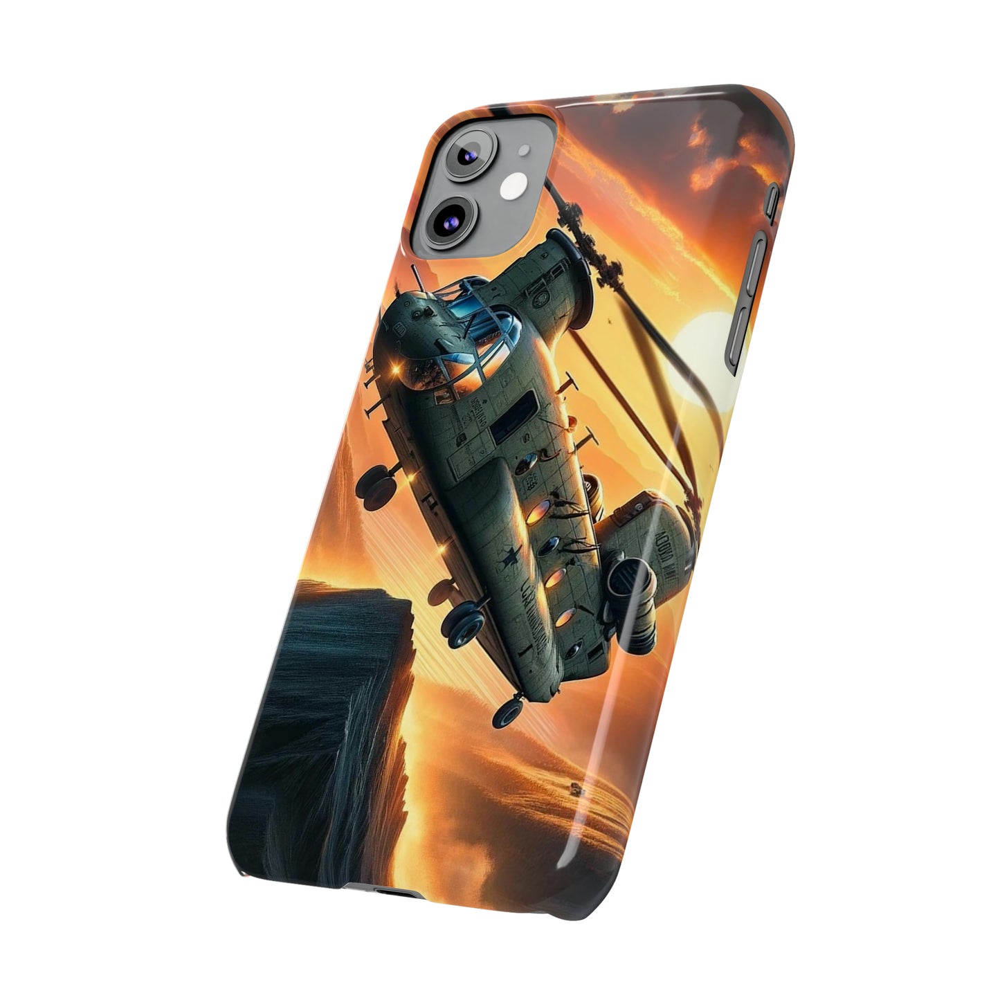 Sunset Soar Slim Phone Case