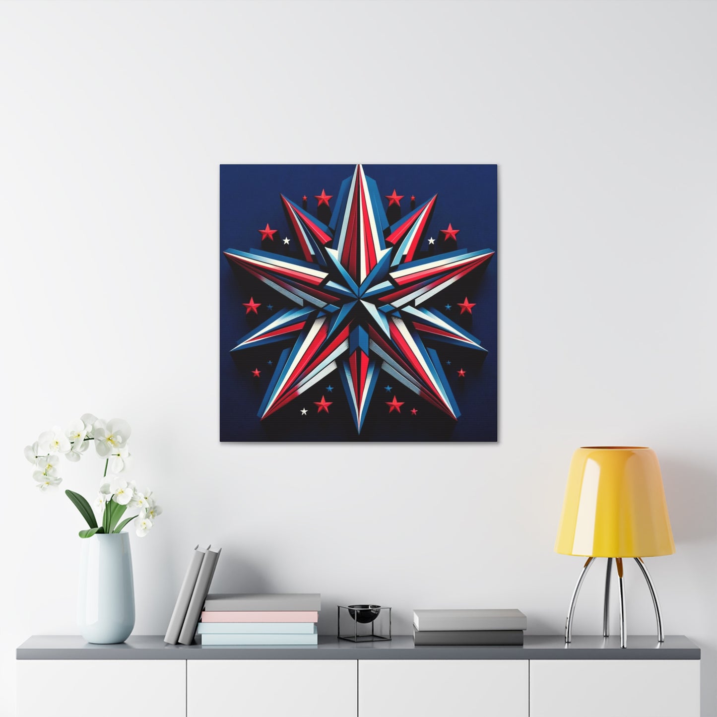 Patriotic Prism-Canvas Gallery Wraps