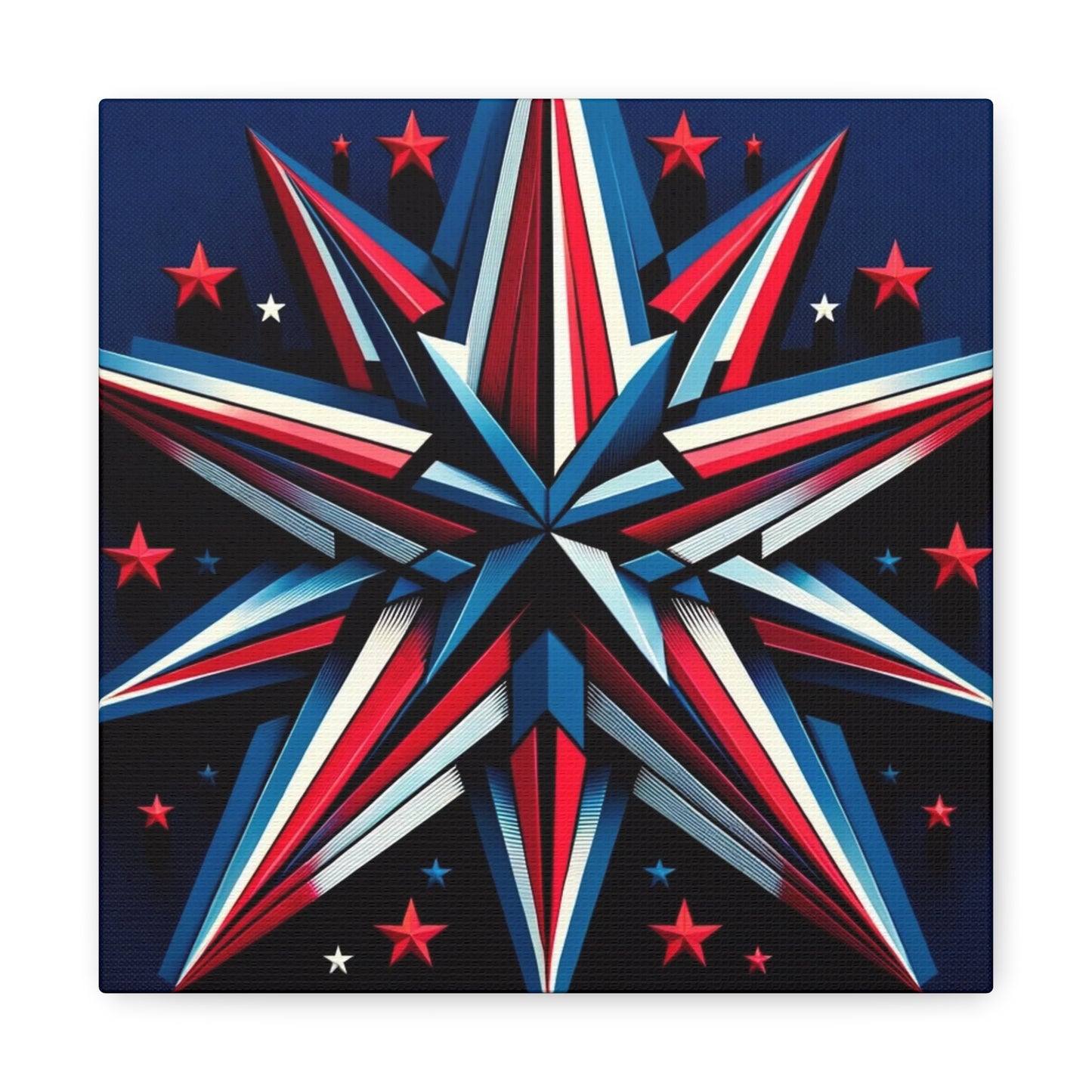 Patriotic Prism-Canvas Gallery Wraps