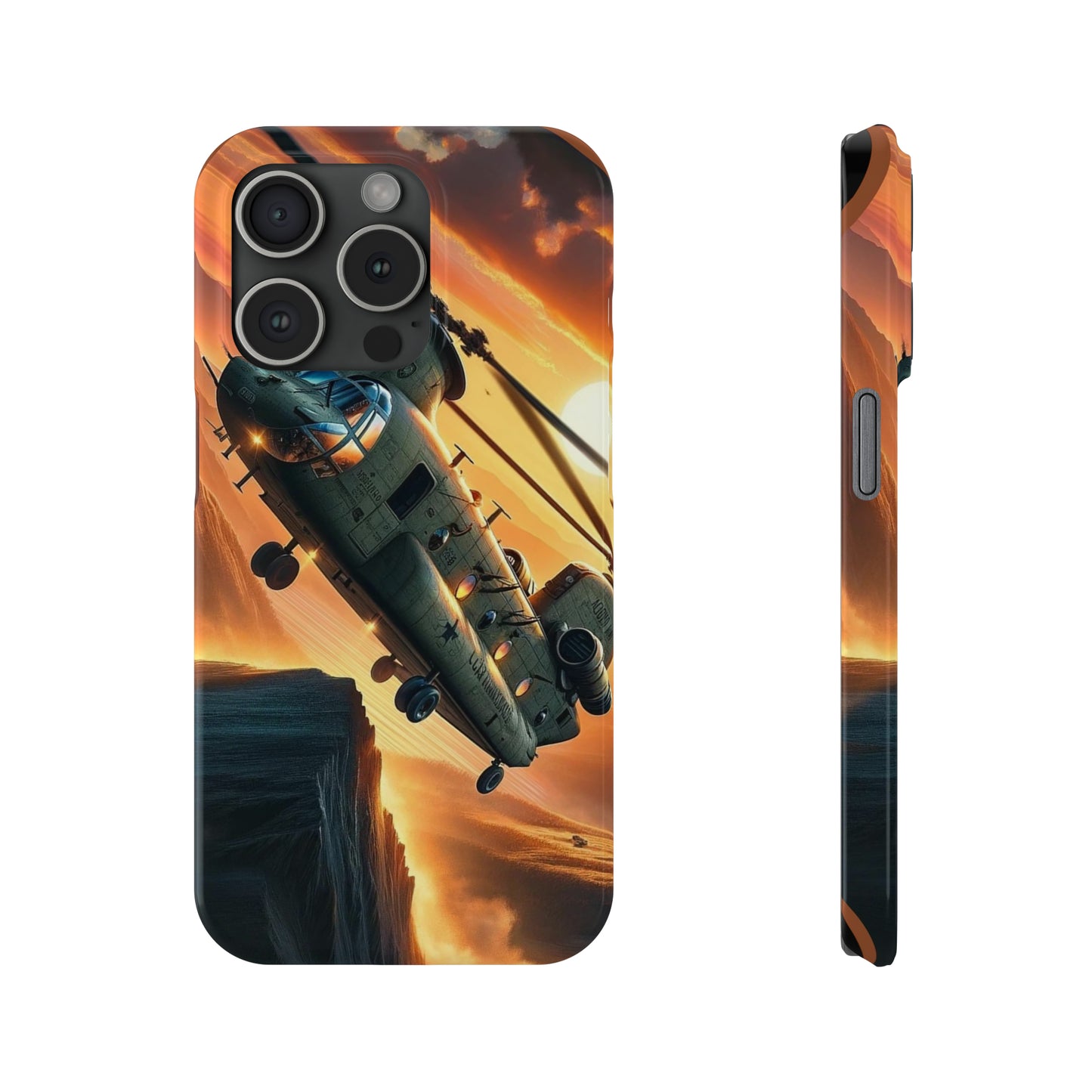 Sunset Soar Slim Phone Case