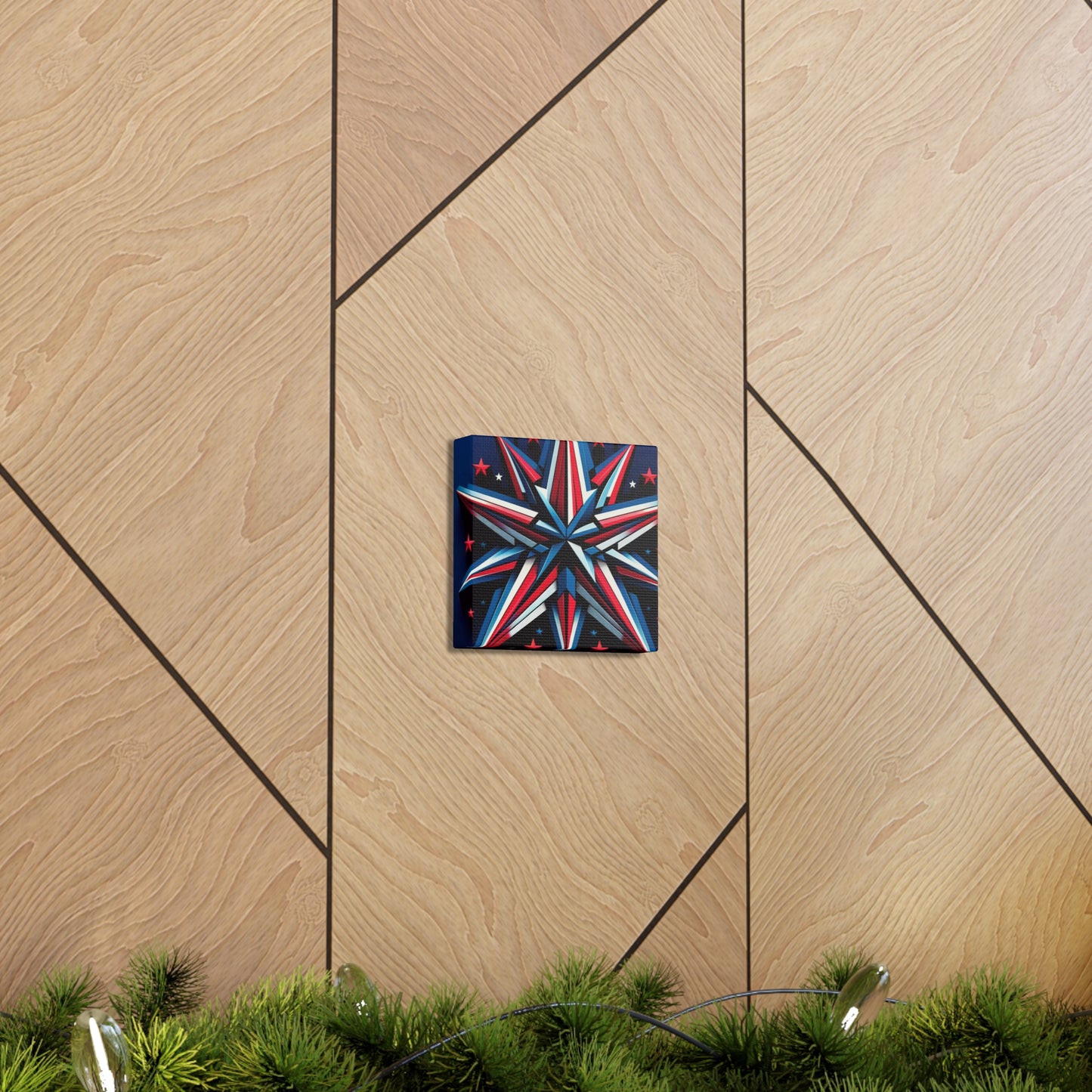 Patriotic Prism-Canvas Gallery Wraps