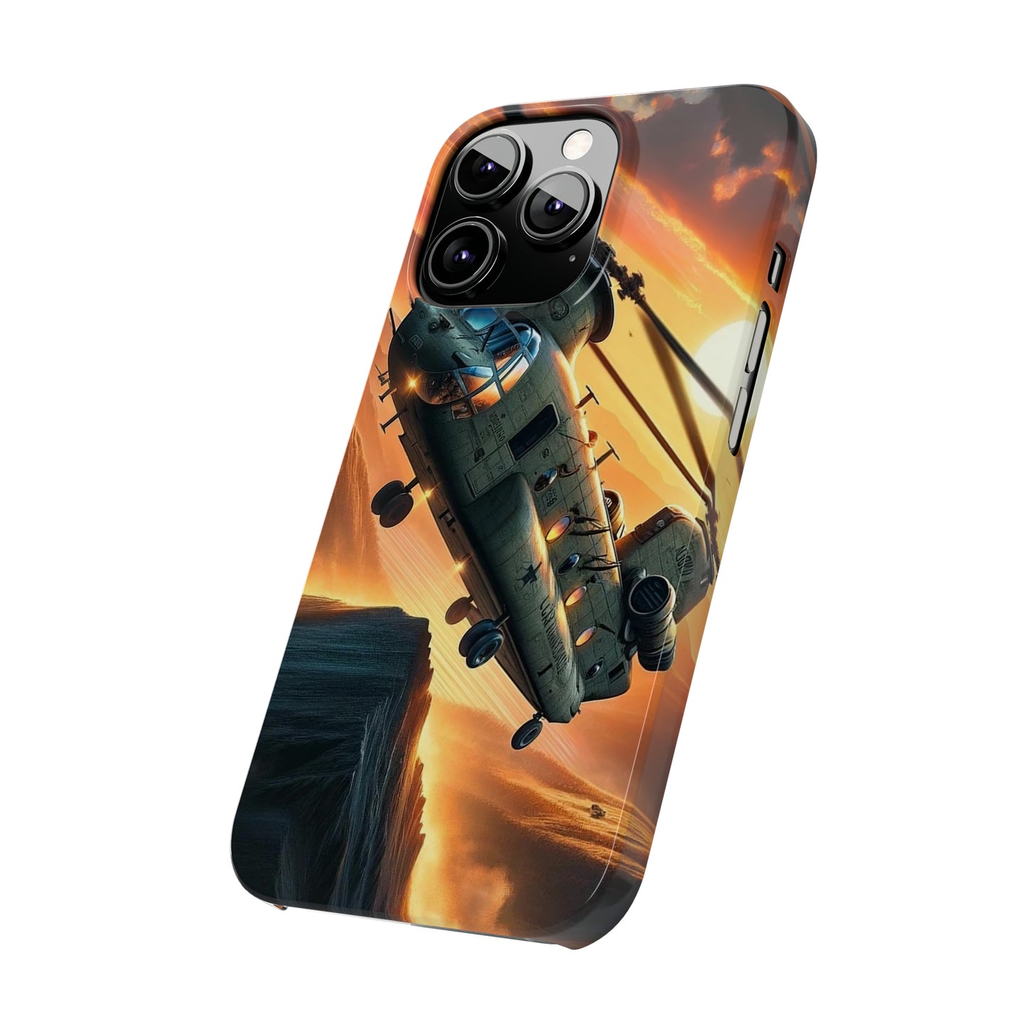 Sunset Soar Slim Phone Case