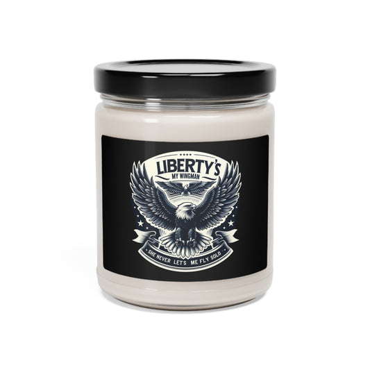 Liberty's My Wingman Scented Soy Candle, 9oz 🦅🔥