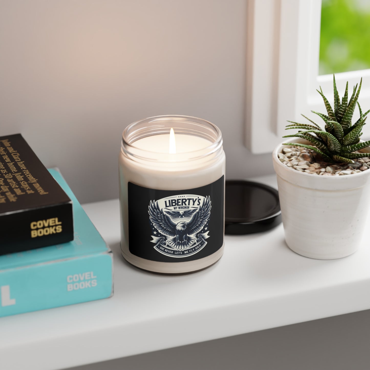 Liberty's My Wingman Scented Soy Candle, 9oz 🦅🔥