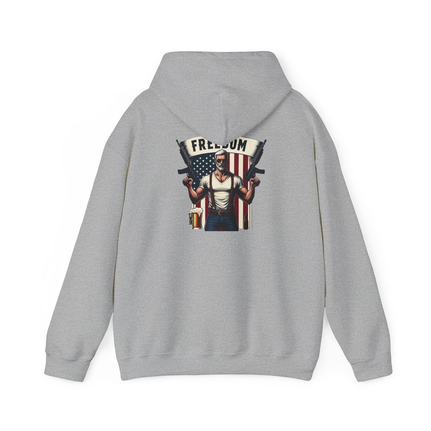 Right to Bear Arms and Beer-Hooded Sweatshirt!