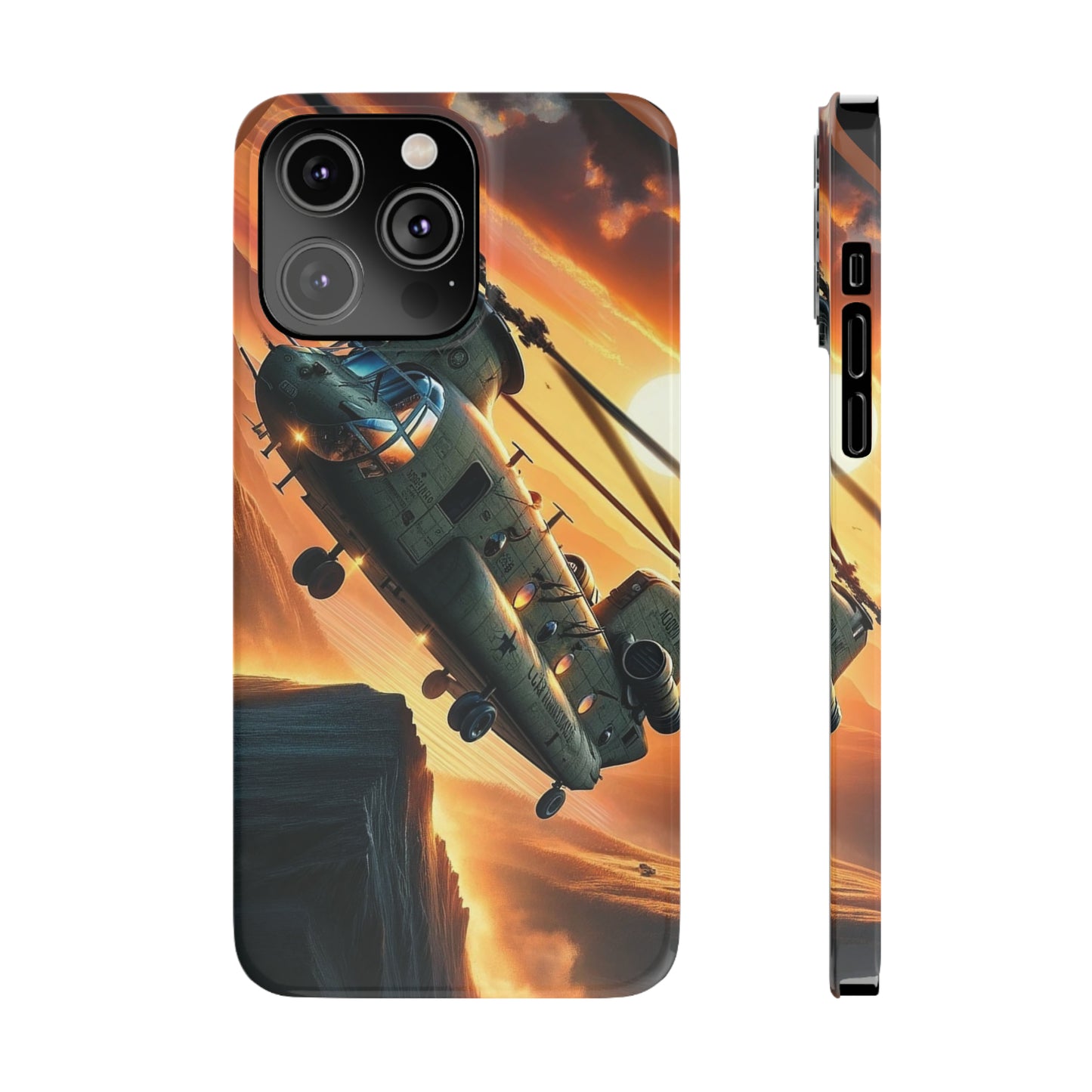 Sunset Soar Slim Phone Case