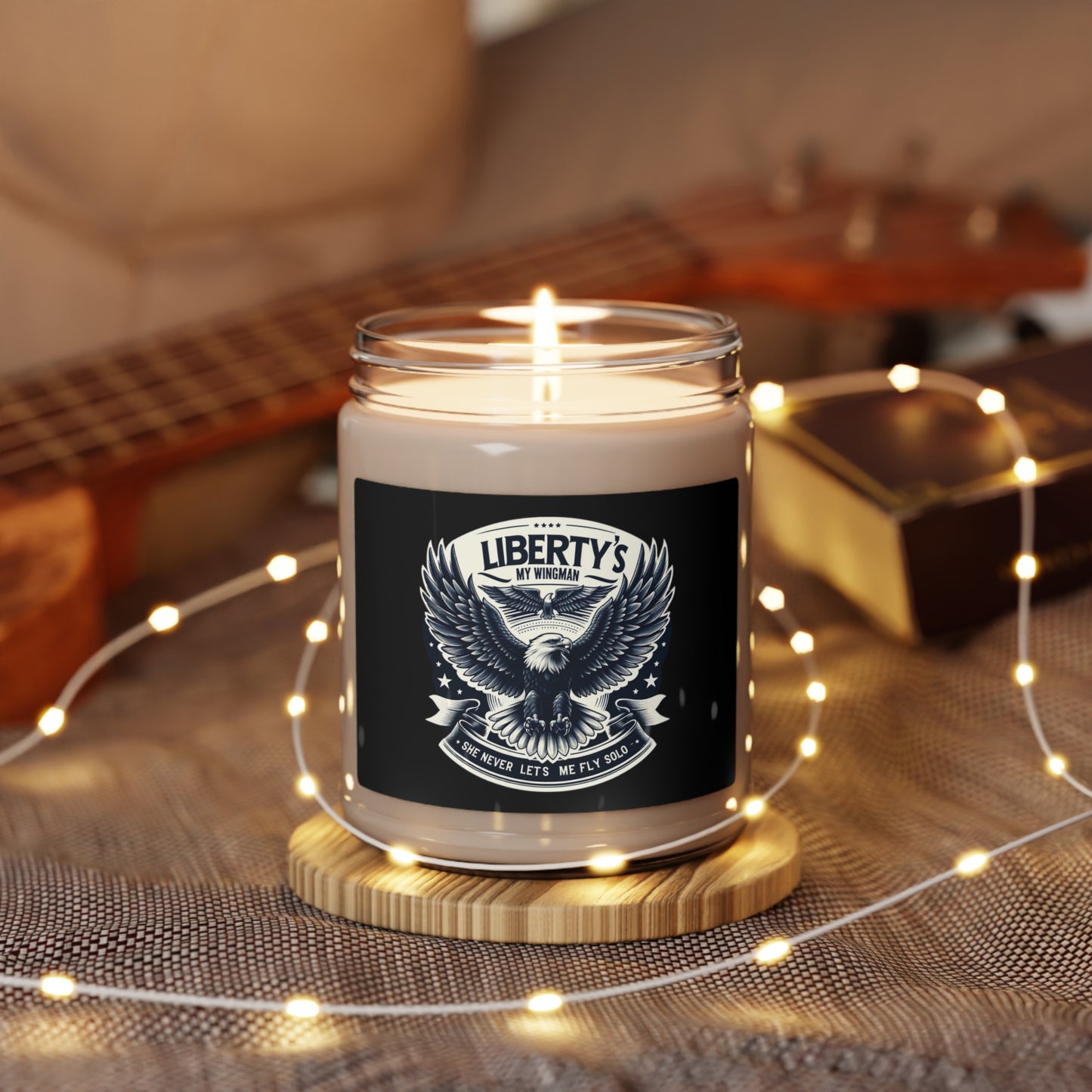 Liberty's My Wingman Scented Soy Candle, 9oz 🦅🔥