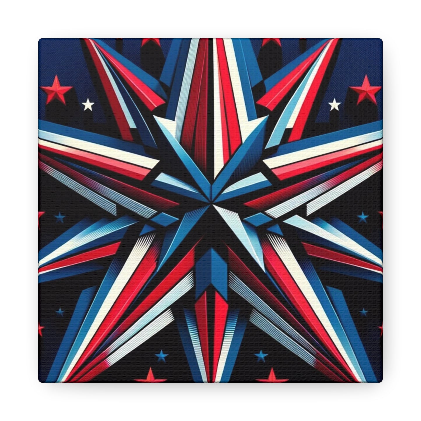 Patriotic Prism-Canvas Gallery Wraps