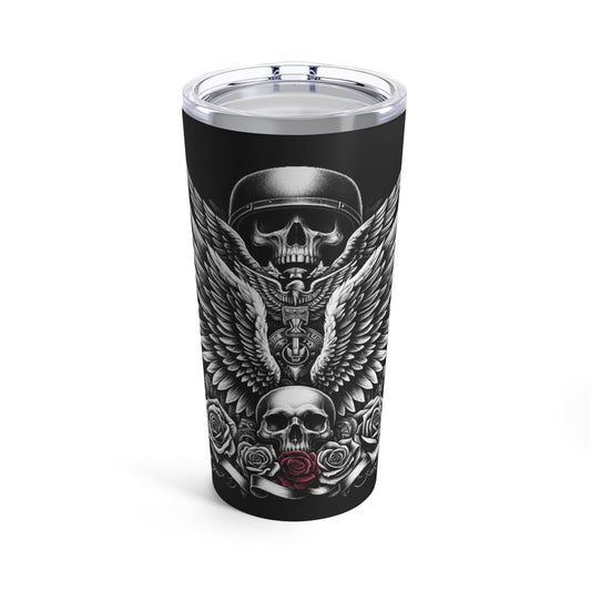 Ride or Die Tumbler 20oz 💀🌹