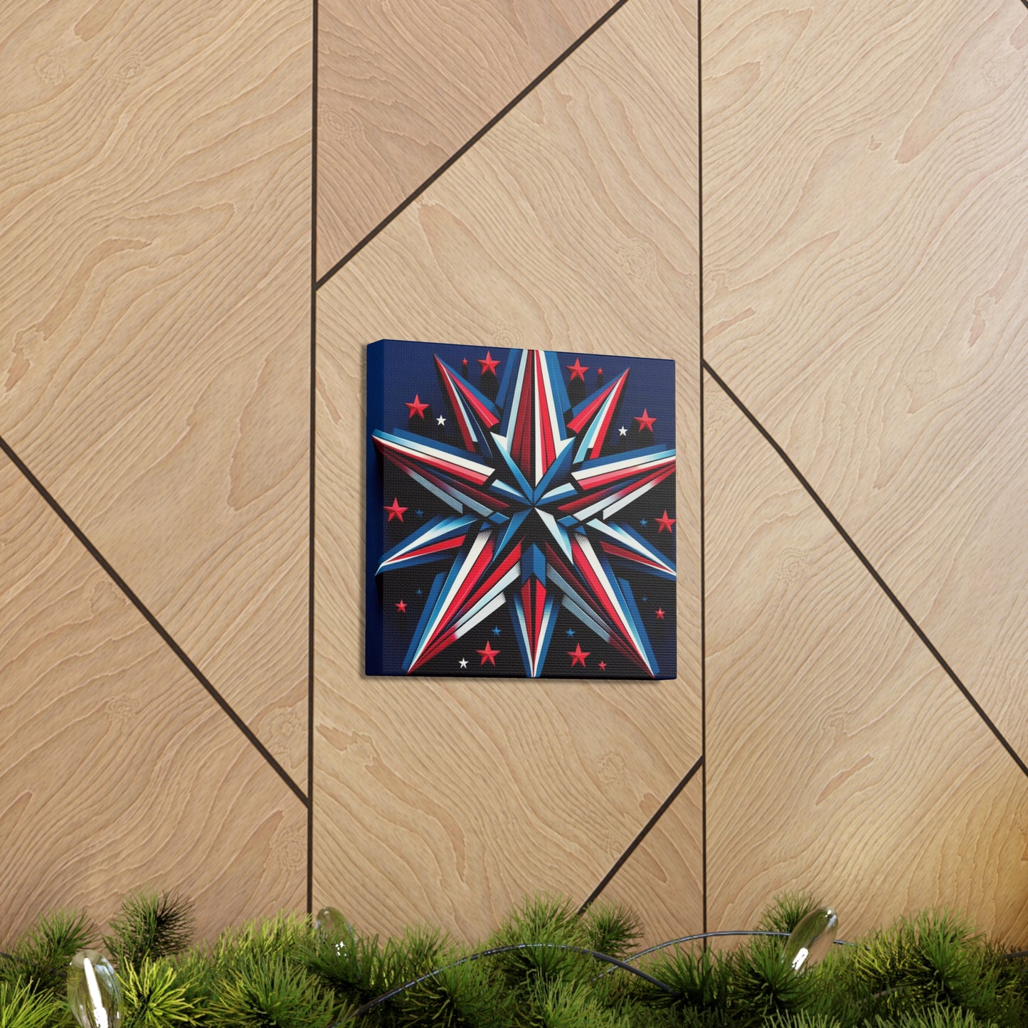 Patriotic Prism-Canvas Gallery Wraps