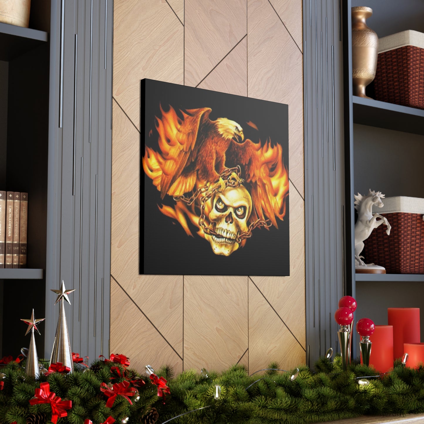 Fiery Guardian-Canvas Gallery Wraps