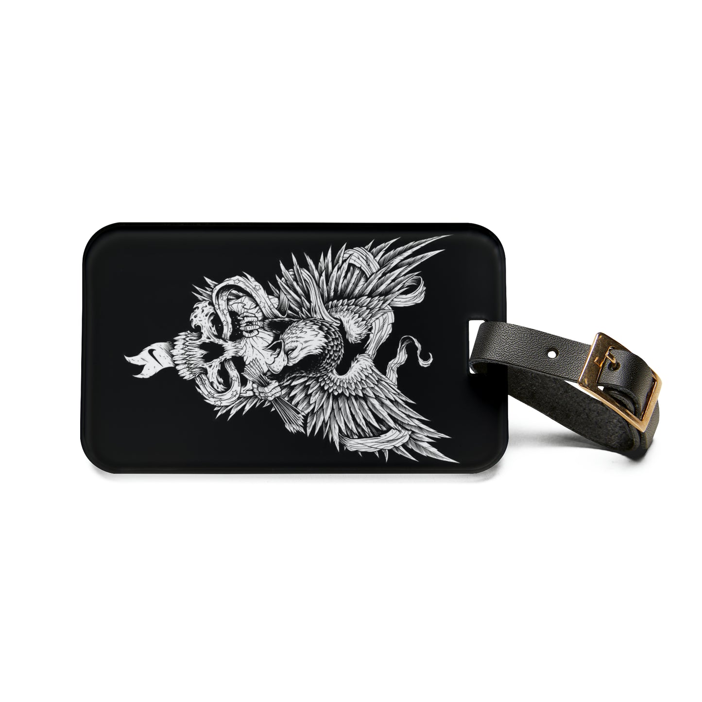 Skull & Eagle Luggage Tag