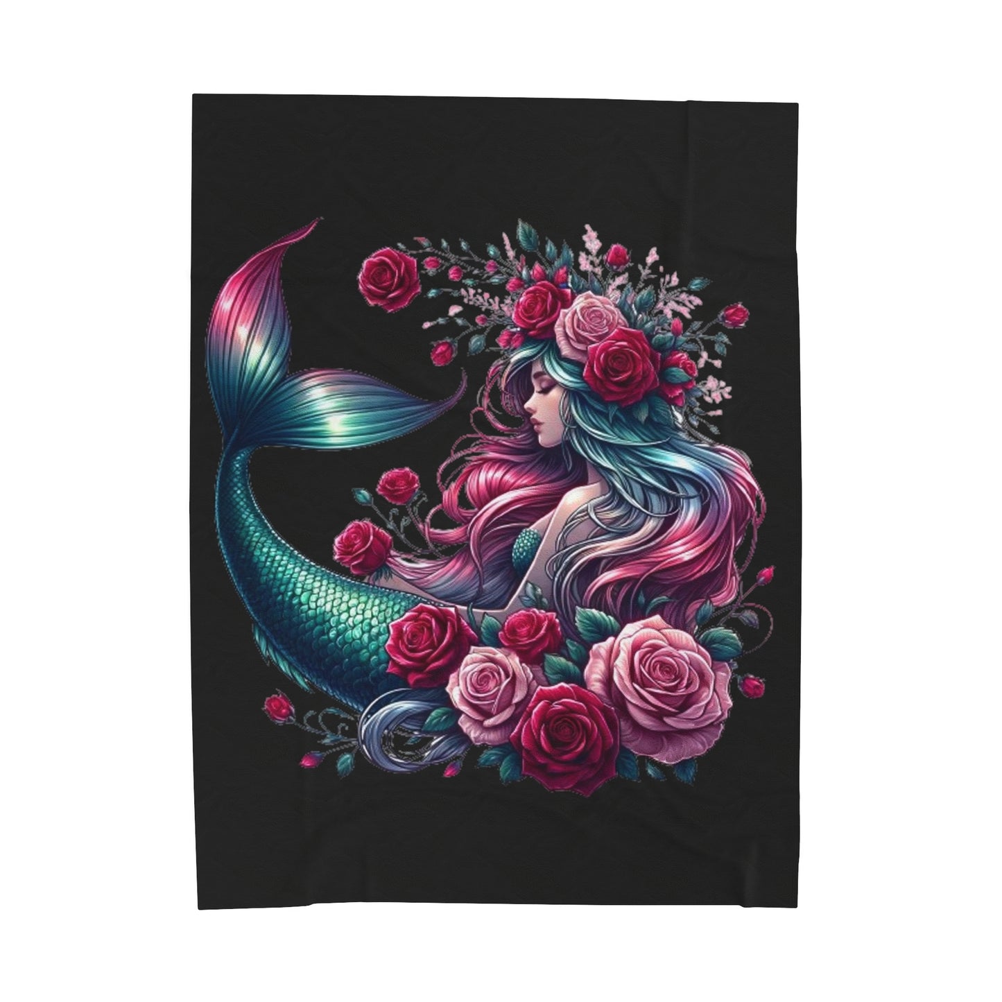 Enchanted Mermaid Plush Blanket