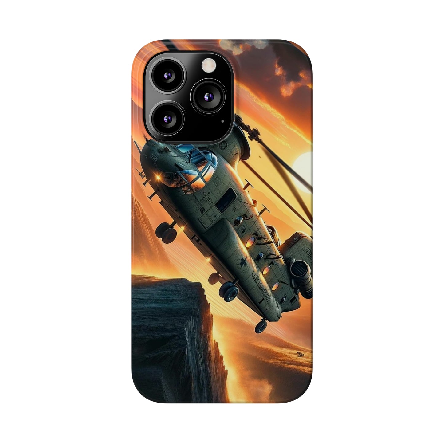 Sunset Soar Slim Phone Case