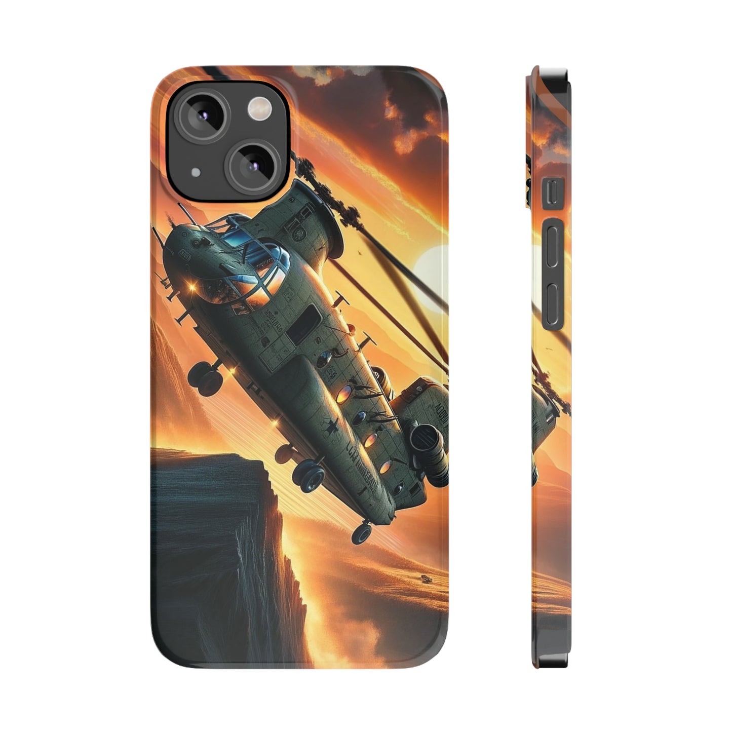 Sunset Soar Slim Phone Case