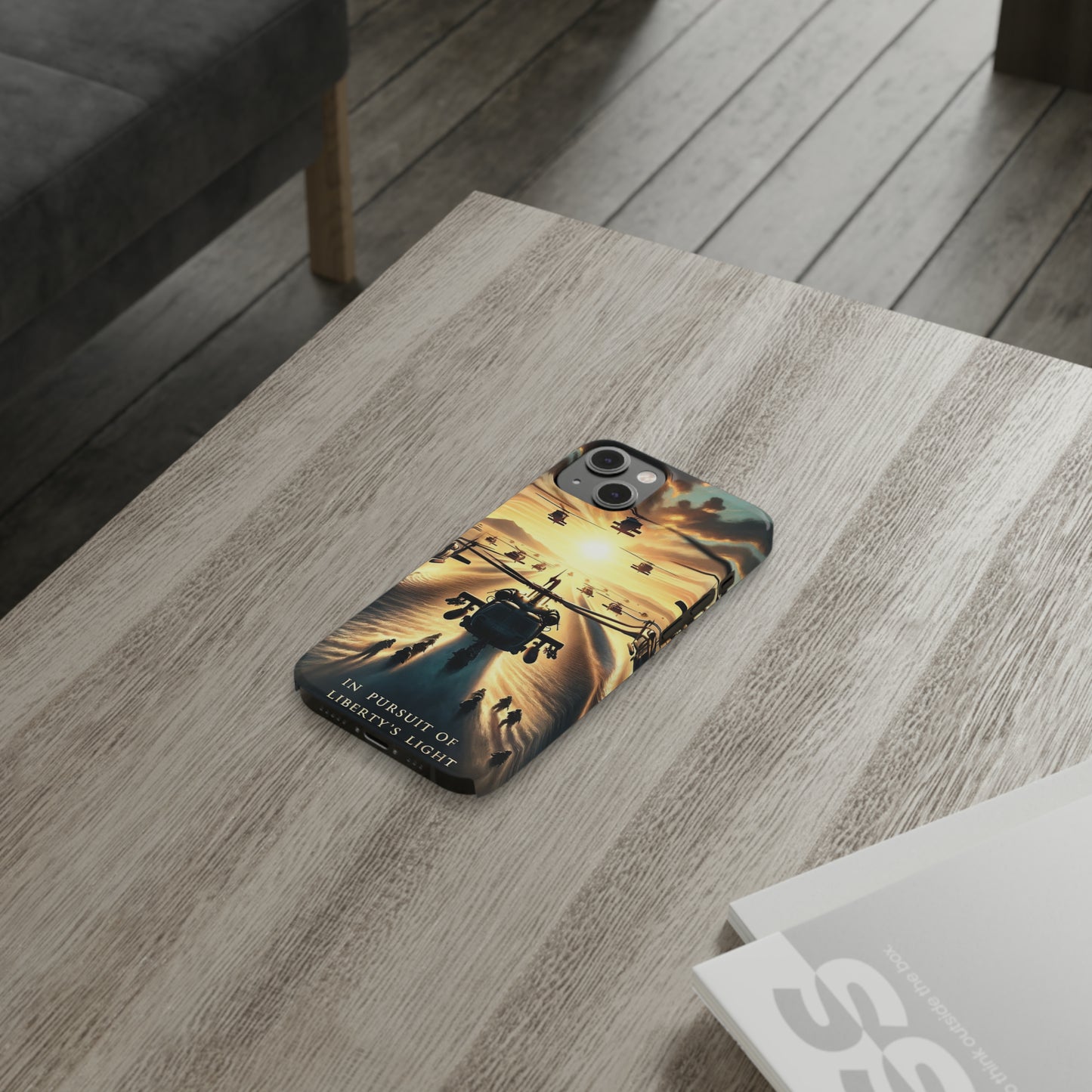 In Pursuit of Liberty's Light - Slim Phone Cases