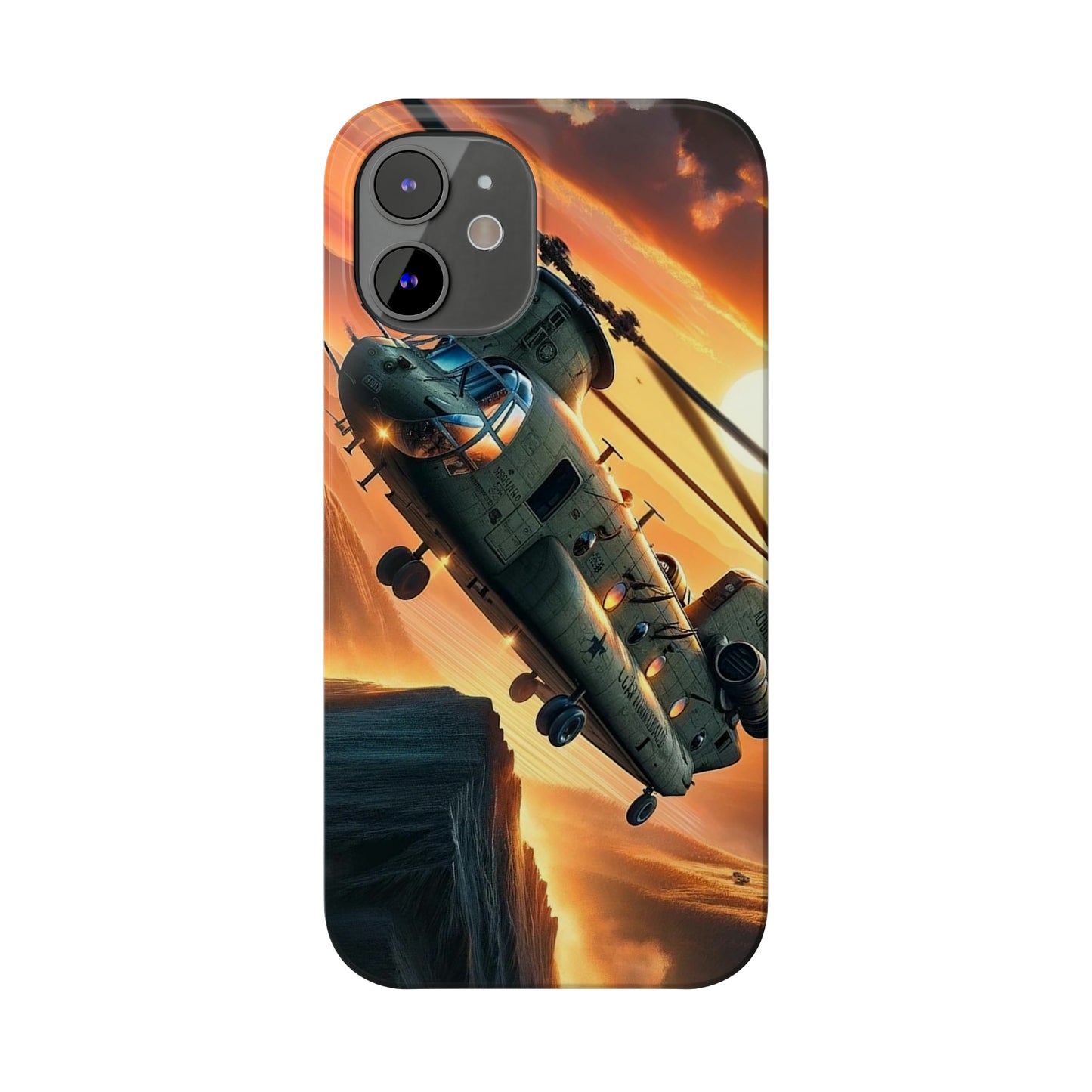 Sunset Soar Slim Phone Case