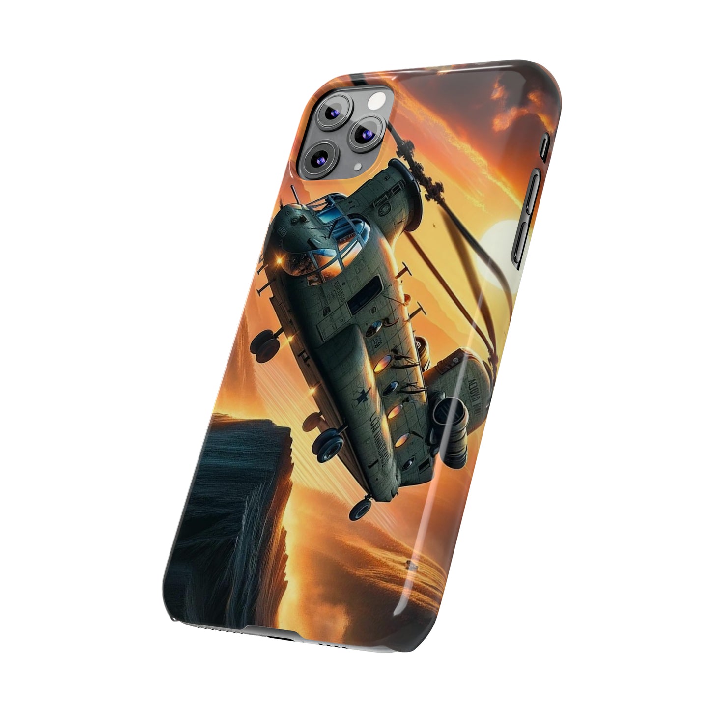 Sunset Soar Slim Phone Case