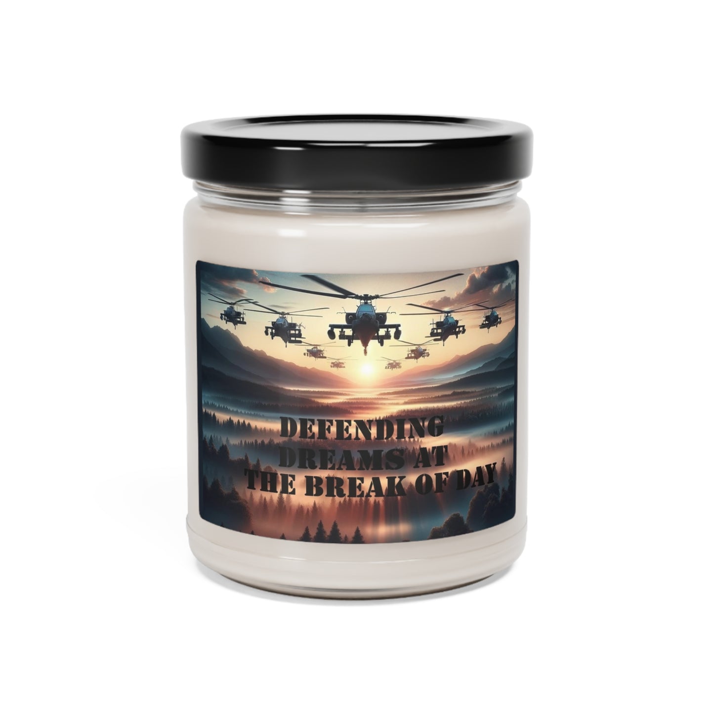 Defending Dreams at the Break of Day-Scented Soy Candle, 9oz