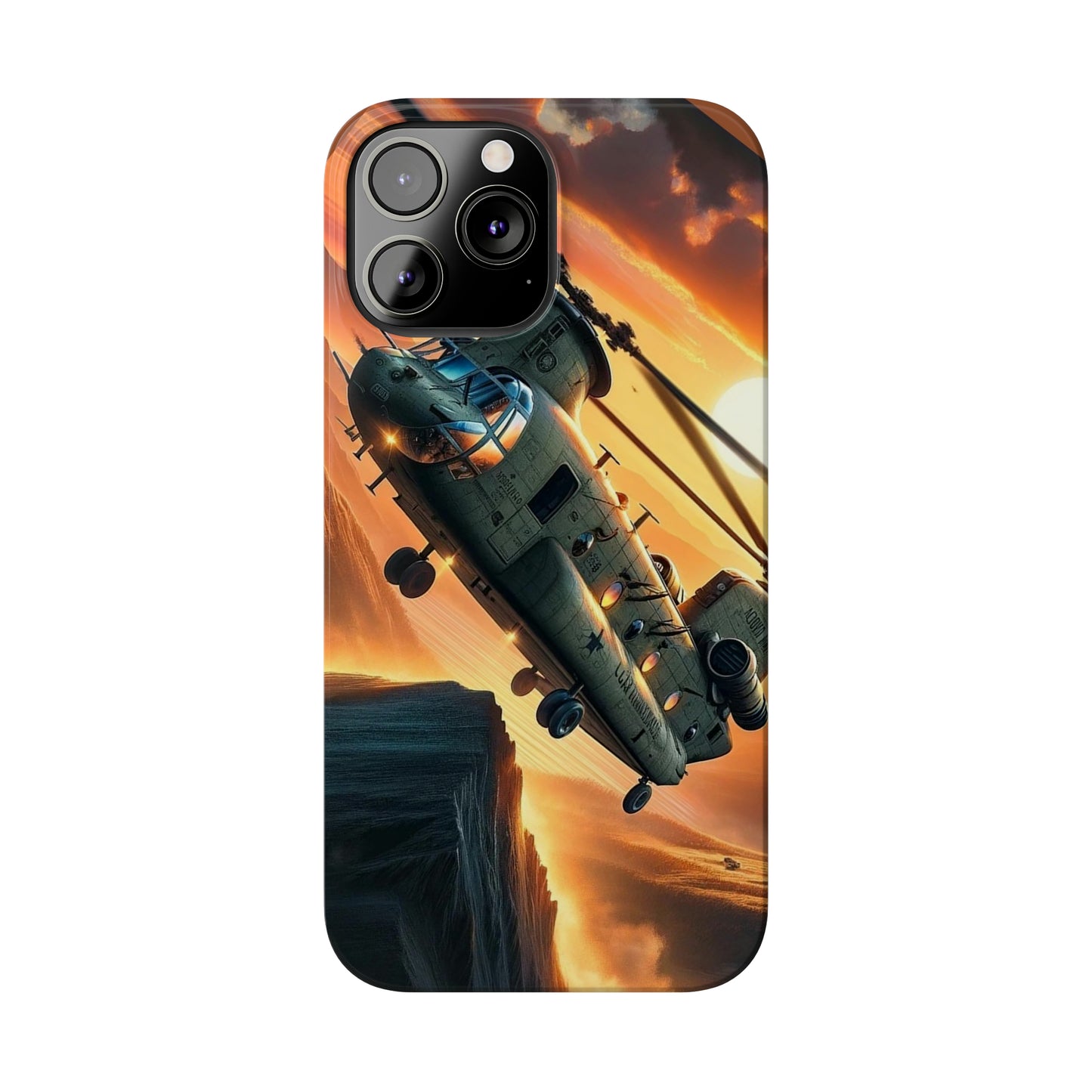 Sunset Soar Slim Phone Case