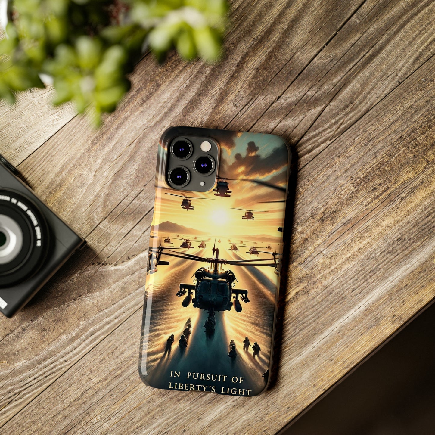 In Pursuit of Liberty's Light - Slim Phone Cases