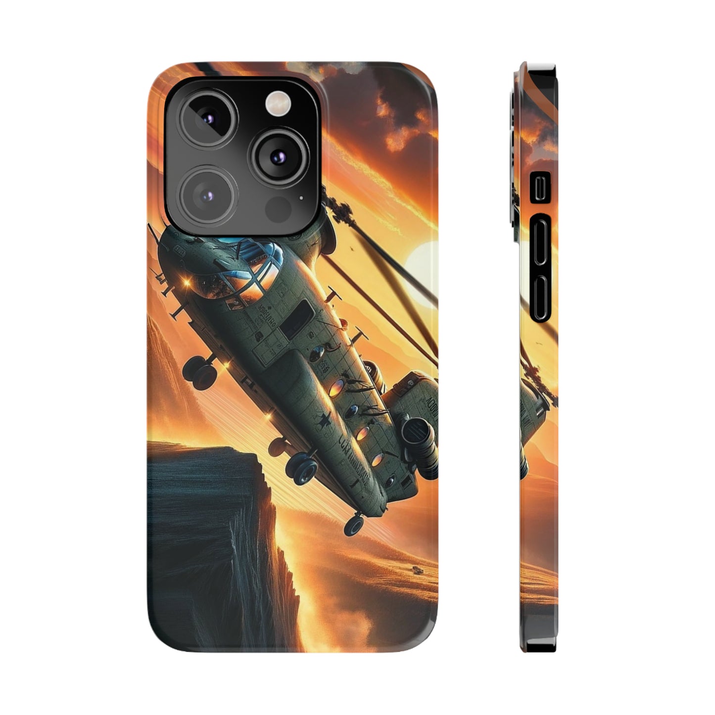 Sunset Soar Slim Phone Case