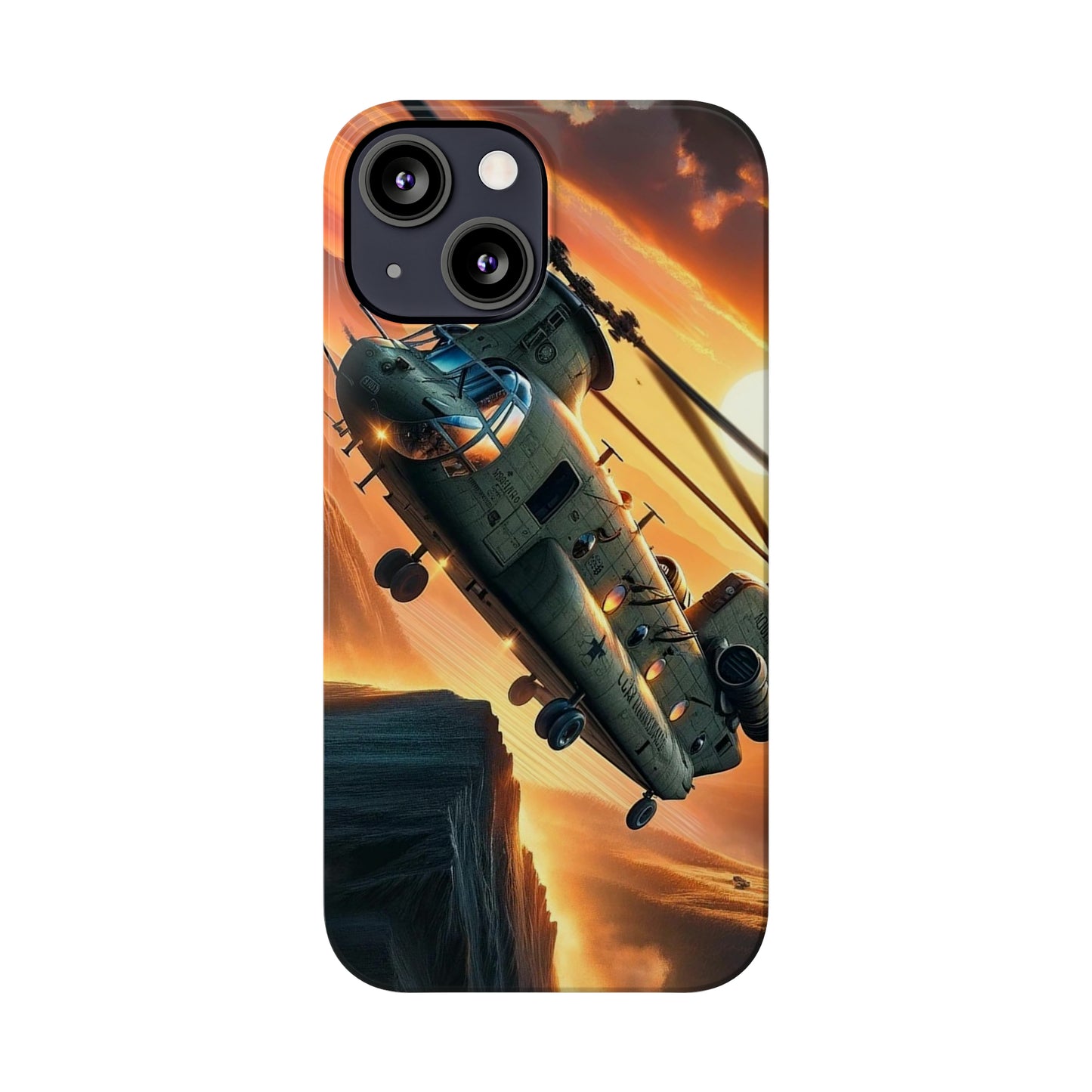 Sunset Soar Slim Phone Case