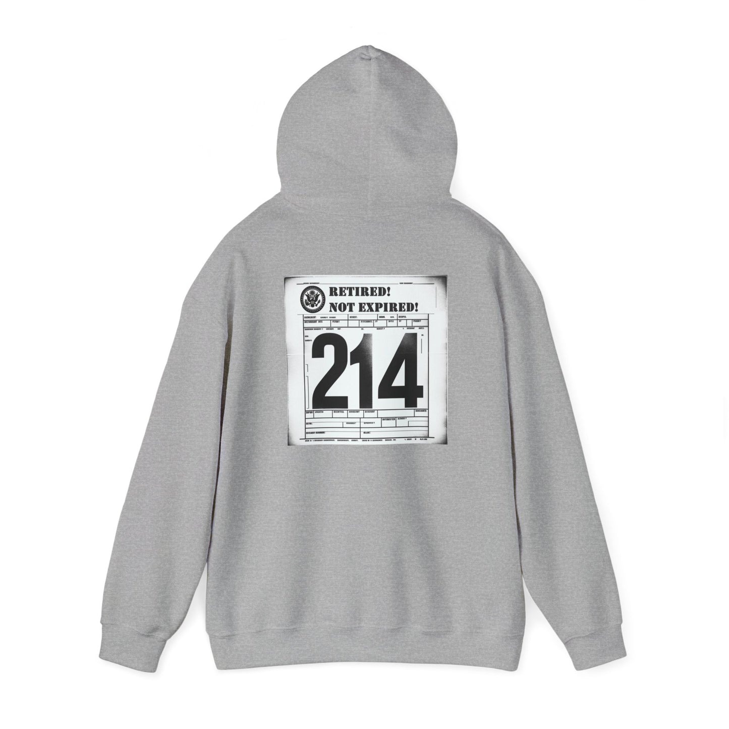 Retired Not Expired-Hooded Sweatshirt!