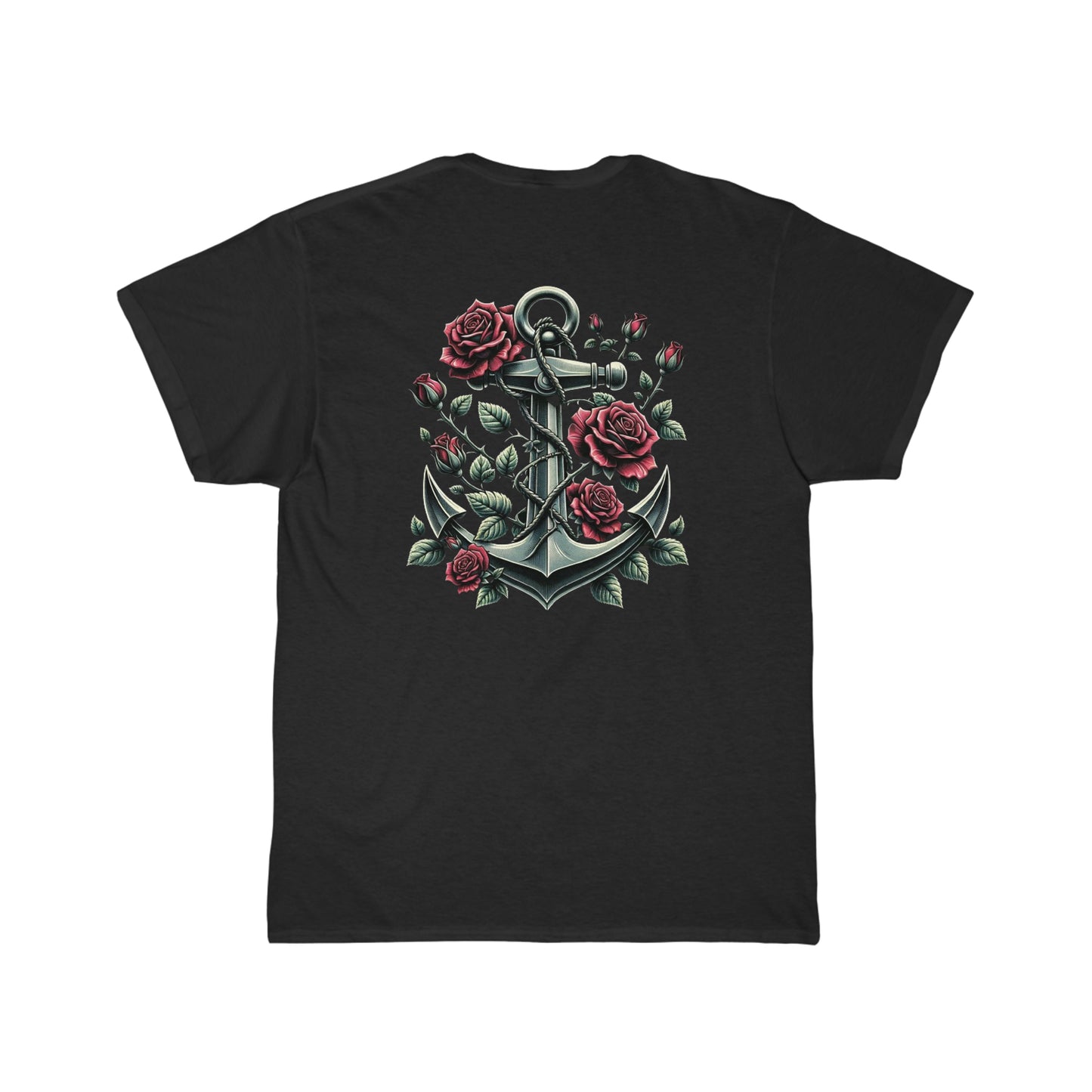 Anchored in Bloom 2 Tee ⚓🌹