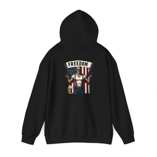 Right to Bear Arms and Beer-Hooded Sweatshirt!