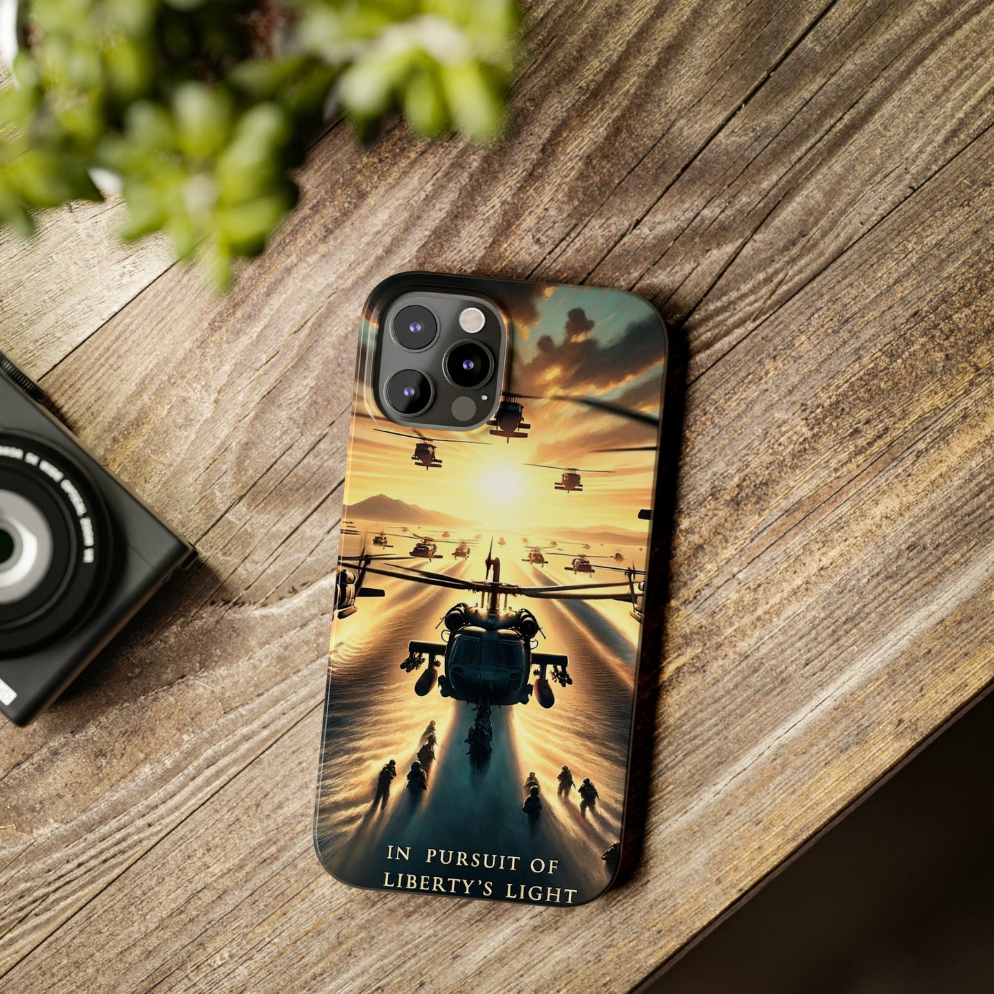 In Pursuit of Liberty's Light - Slim Phone Cases