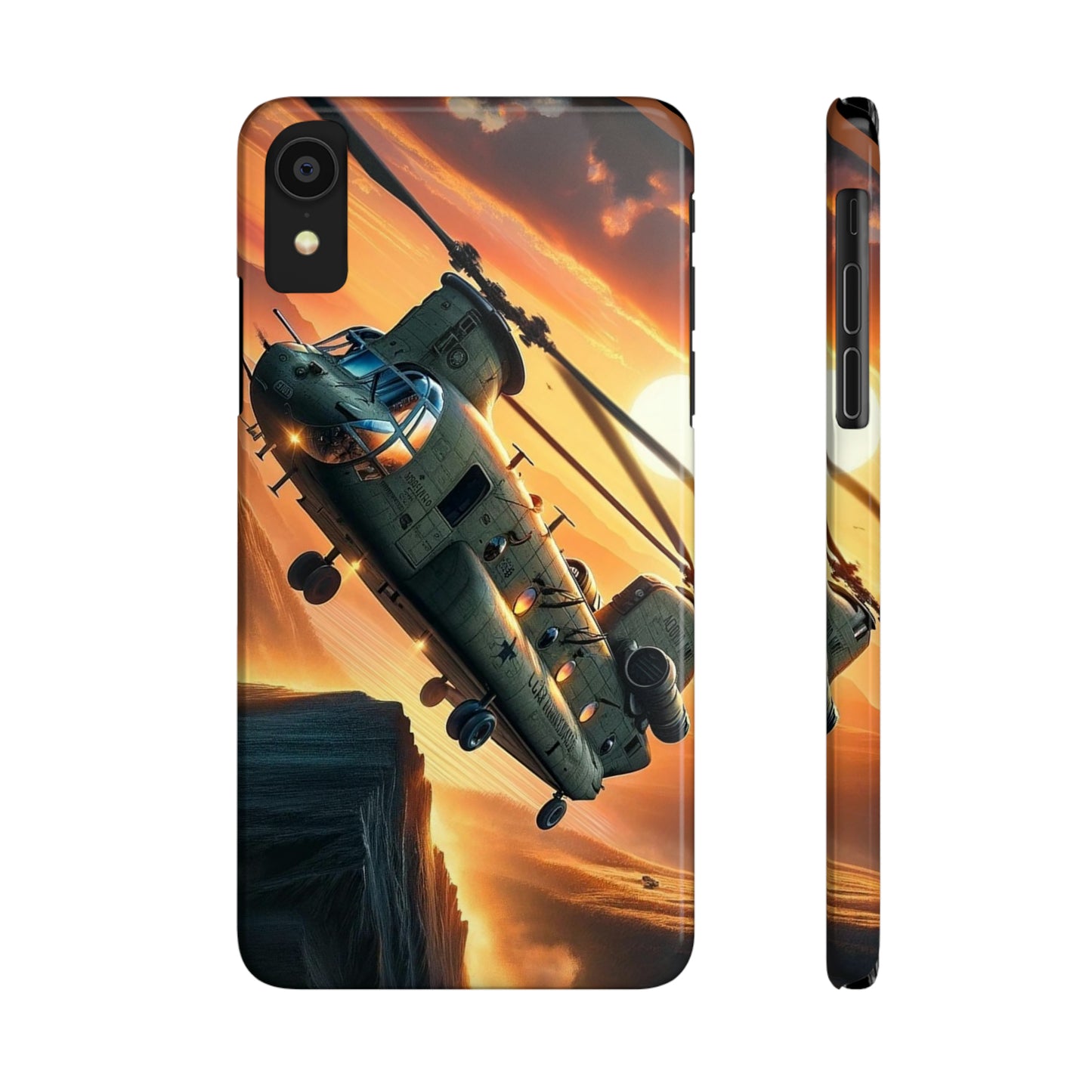 Sunset Soar Slim Phone Case