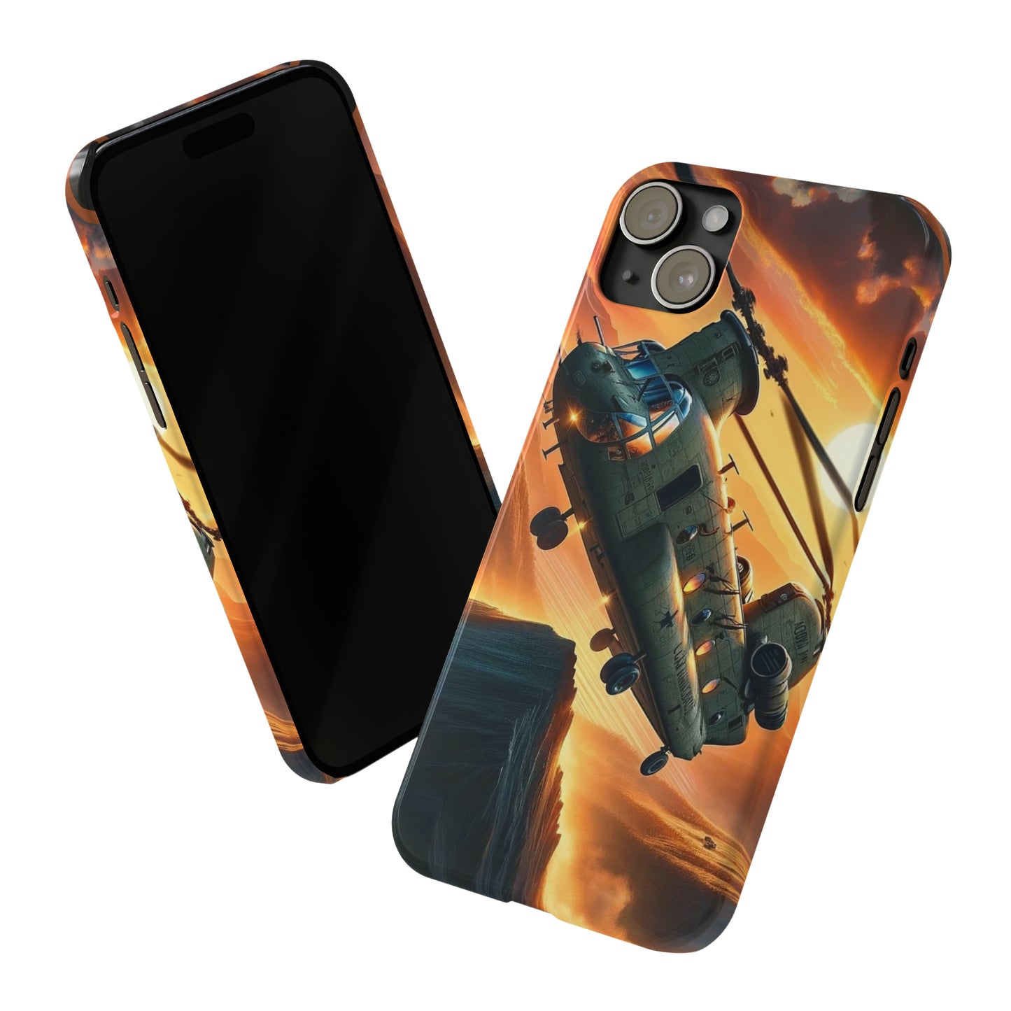 Sunset Soar Slim Phone Case