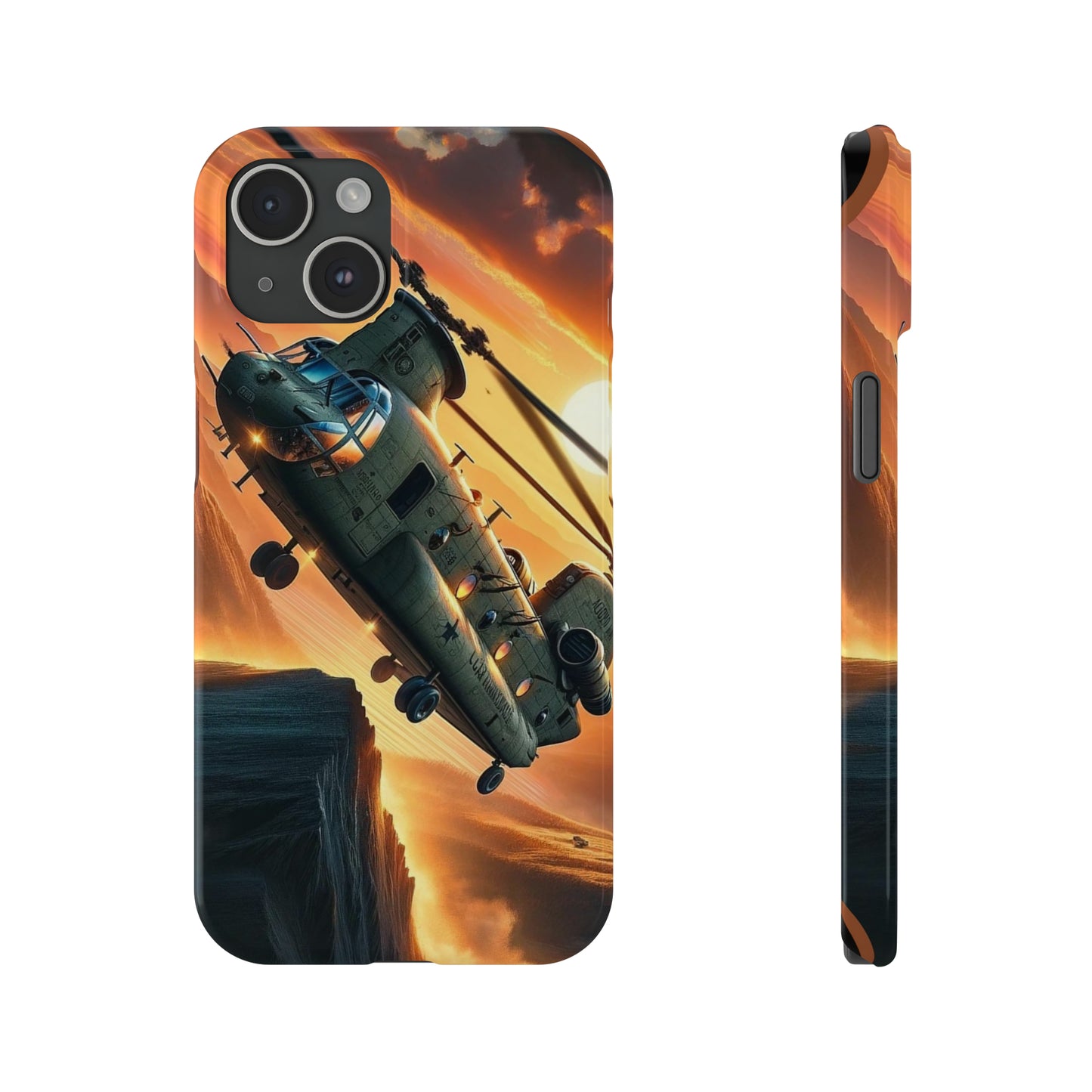 Sunset Soar Slim Phone Case