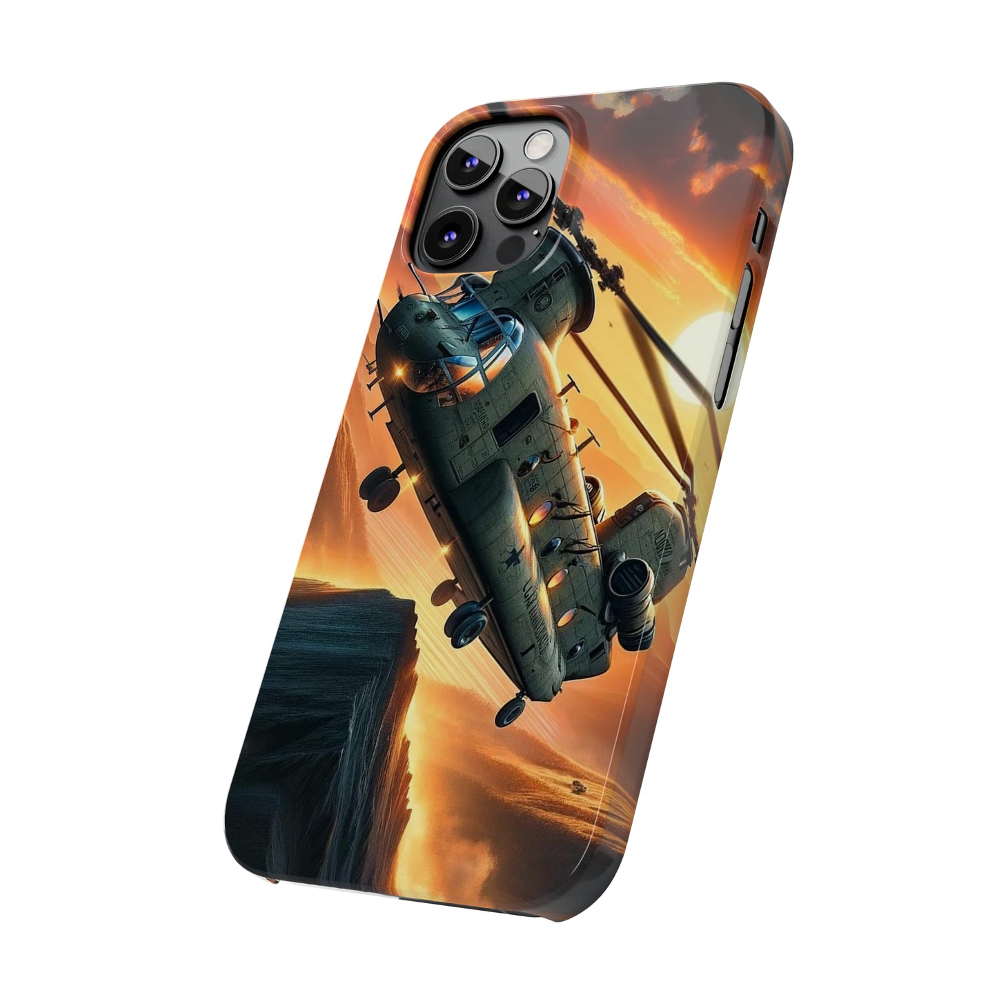 Sunset Soar Slim Phone Case