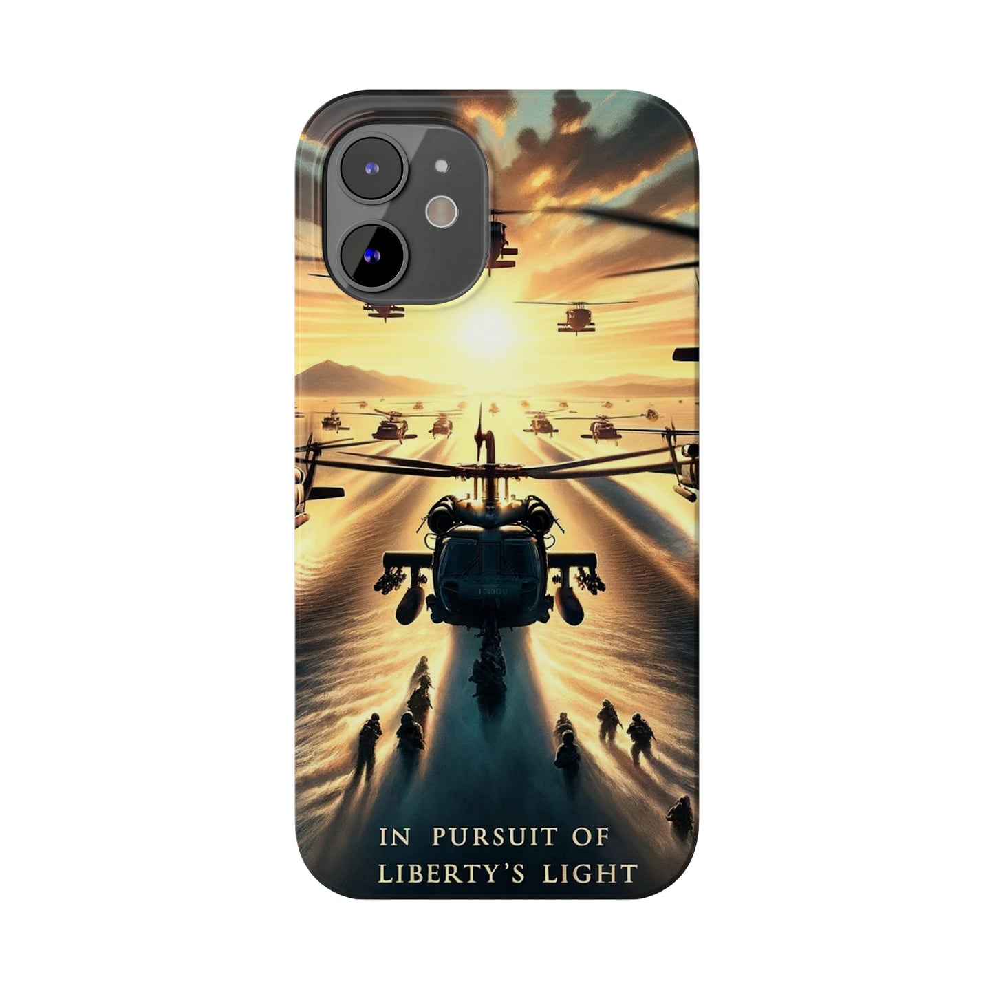 In Pursuit of Liberty's Light - Slim Phone Cases