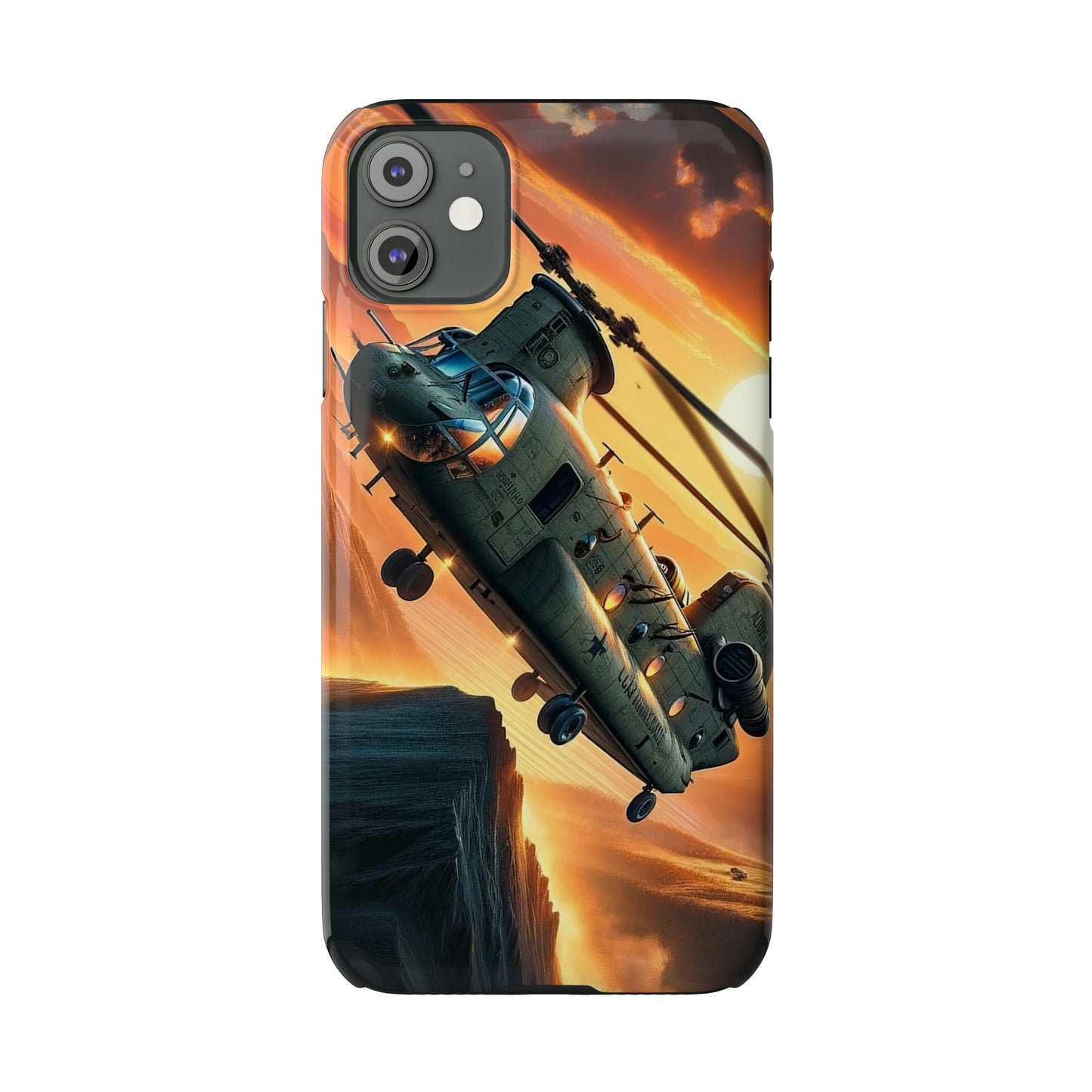 Sunset Soar Slim Phone Case