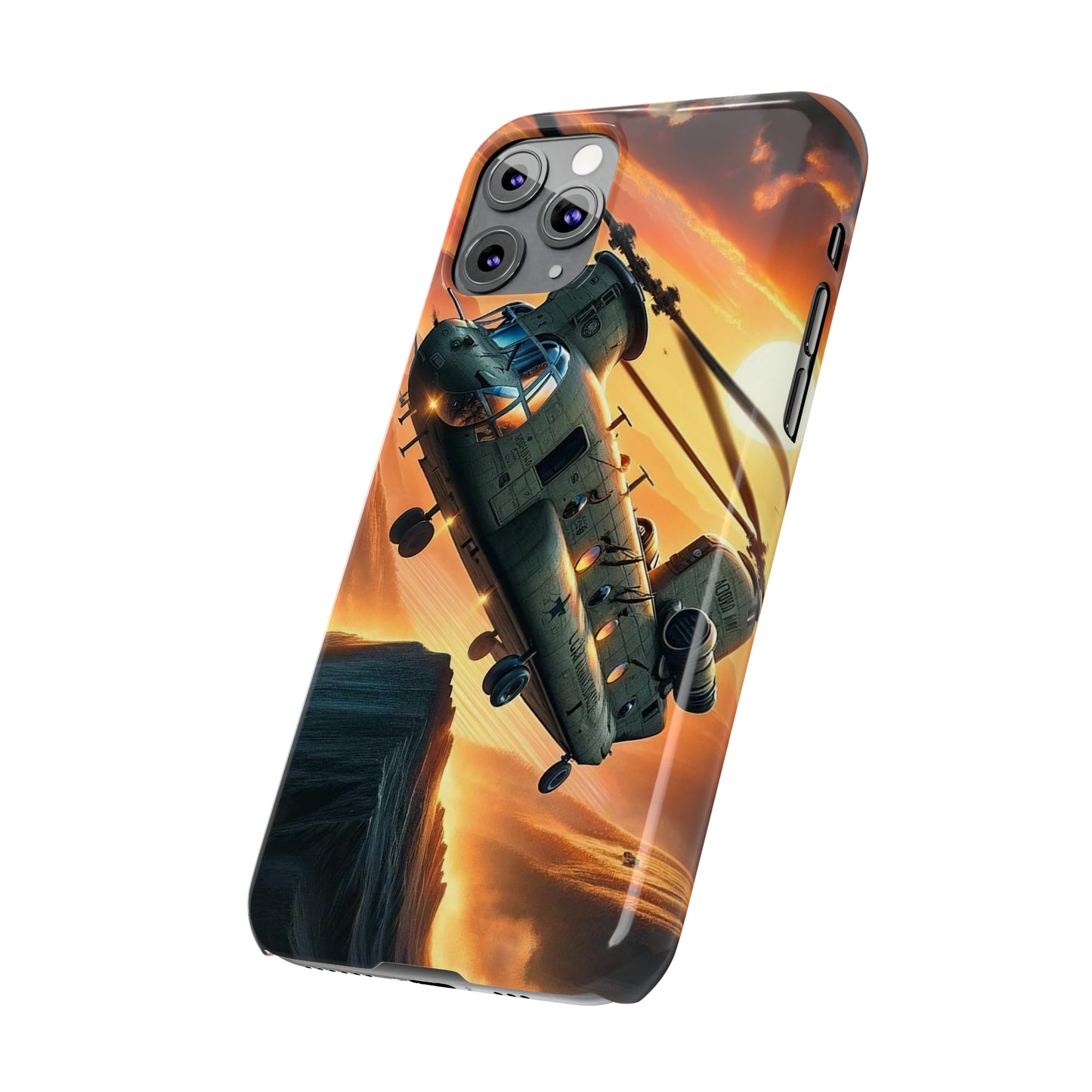 Sunset Soar Slim Phone Case