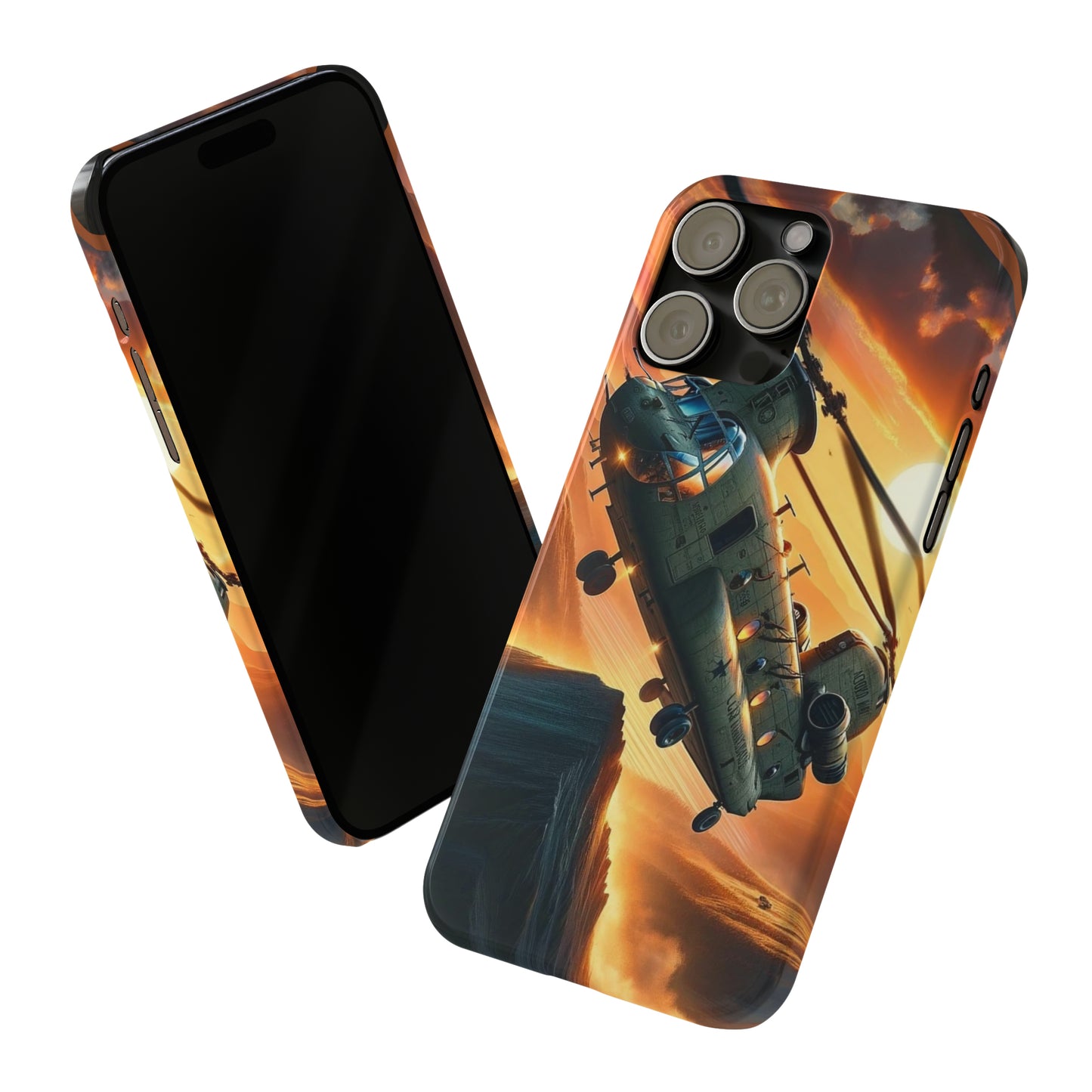 Sunset Soar Slim Phone Case