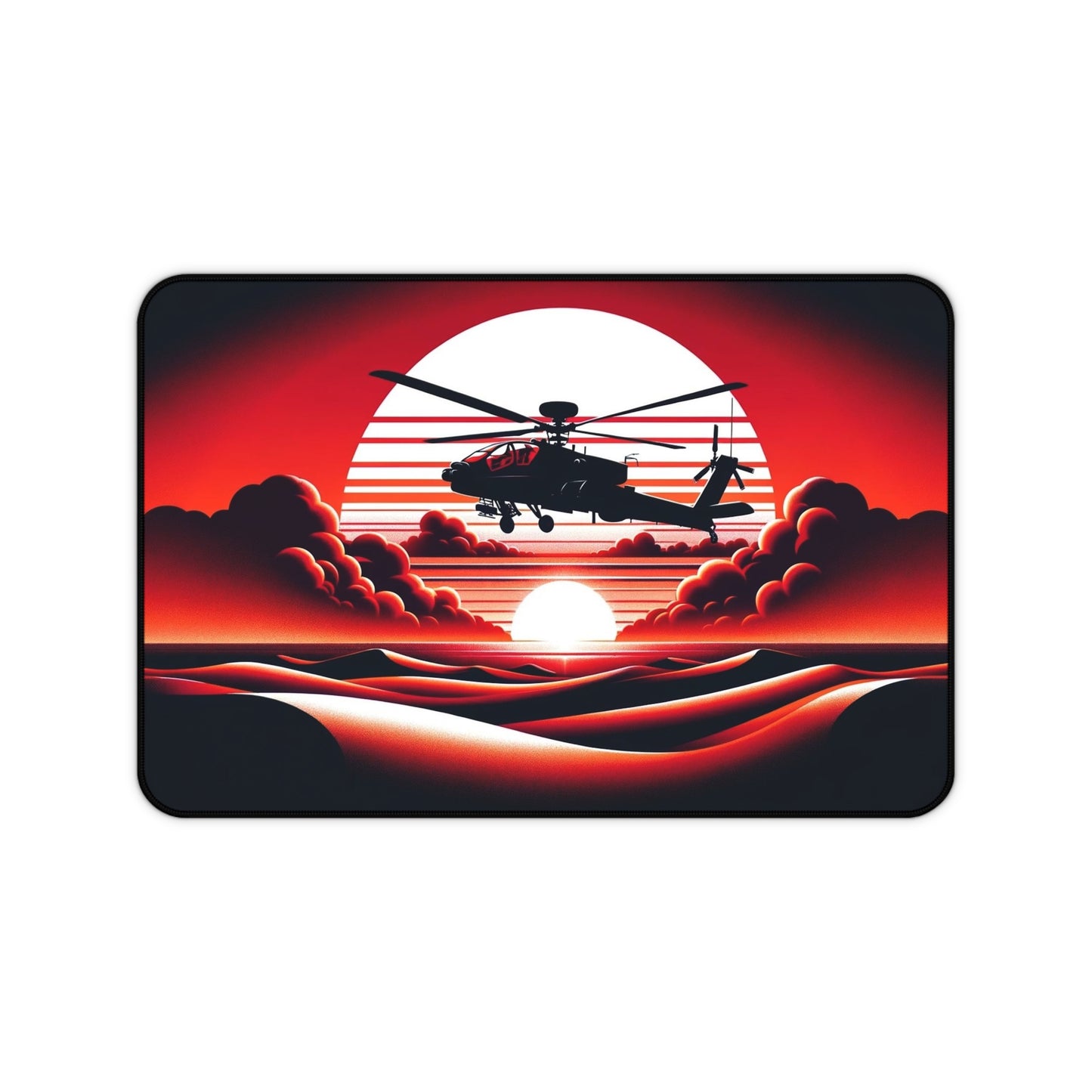 Crimson Flight- Desk Mat