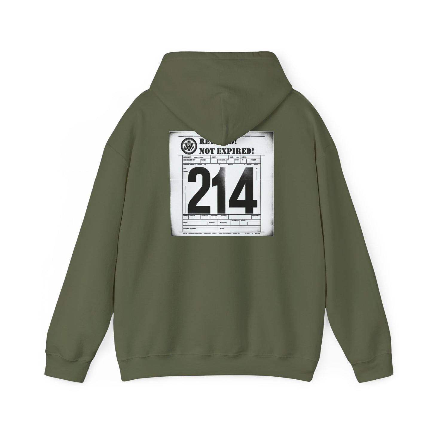 Retired Not Expired-Hooded Sweatshirt!