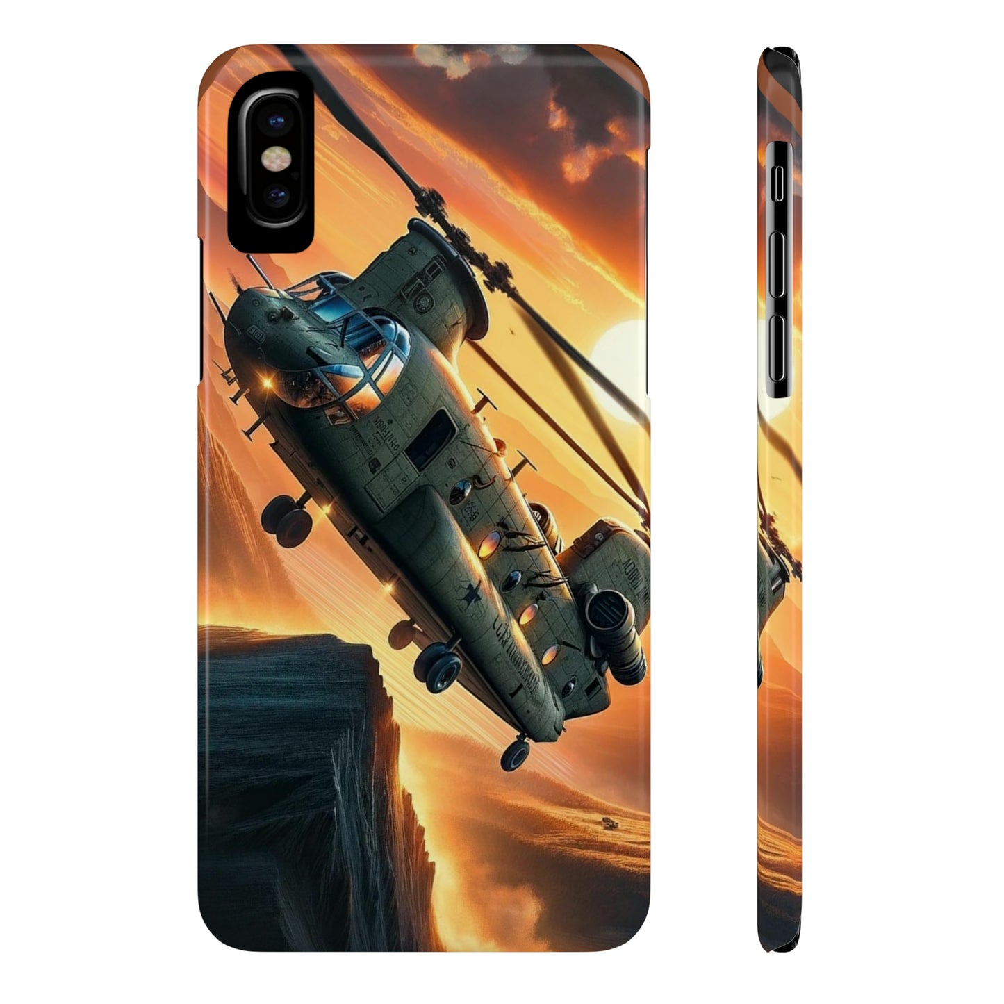 Sunset Soar Slim Phone Case