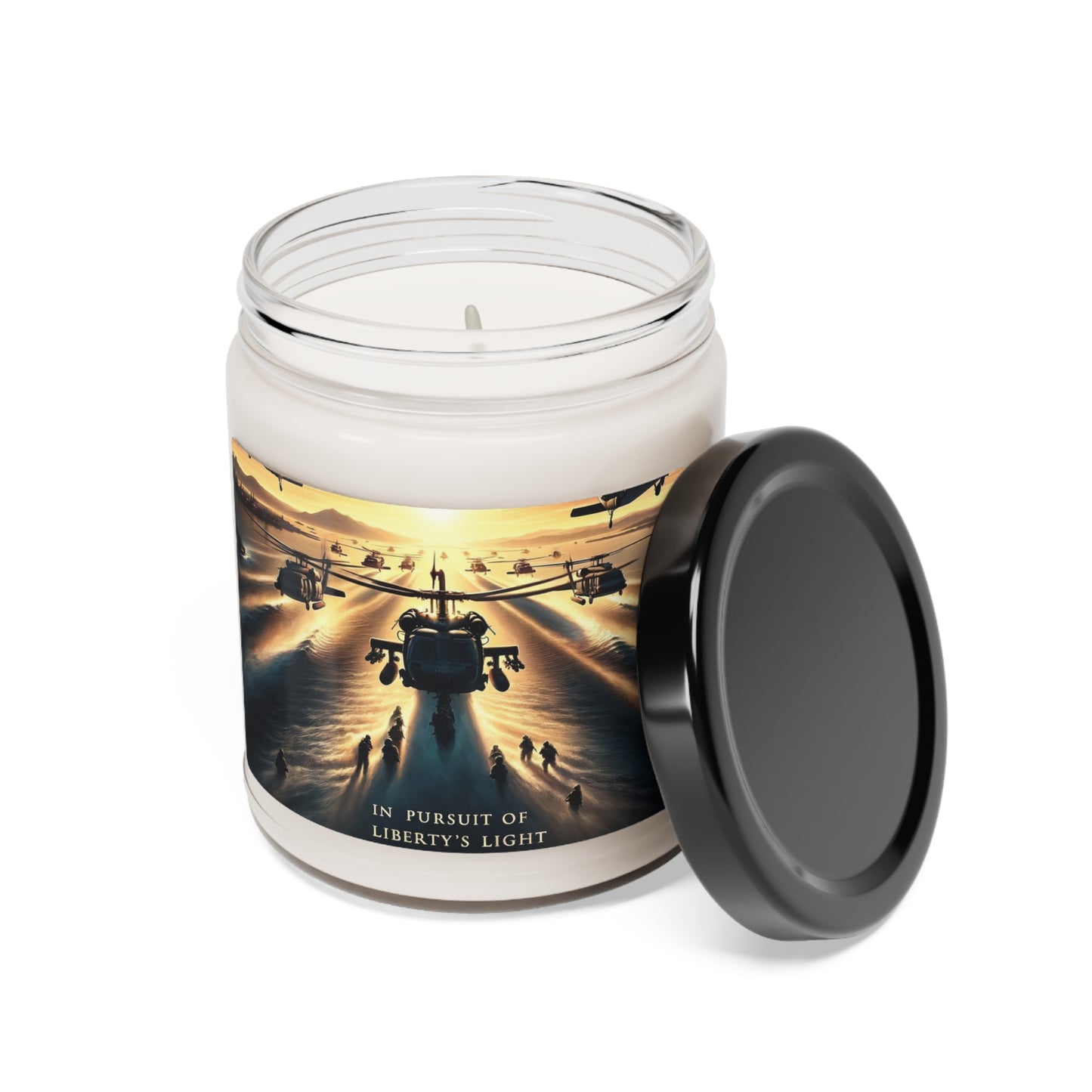 In Pursuit of Liberty's Light-Scented Soy Candle, 9oz